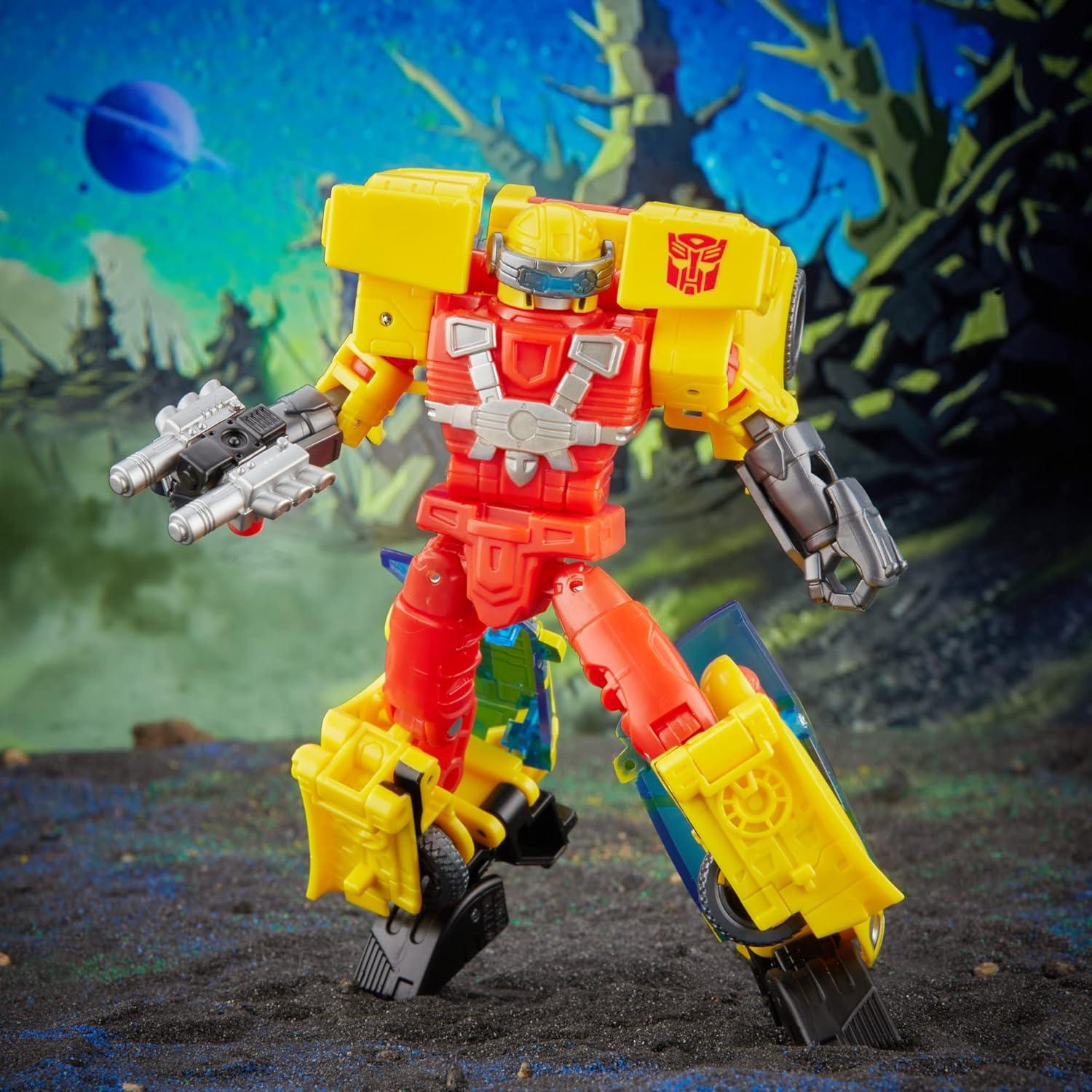 Figura de Acción Transformers Legacy Hot Shot 14 cm - Hasbro