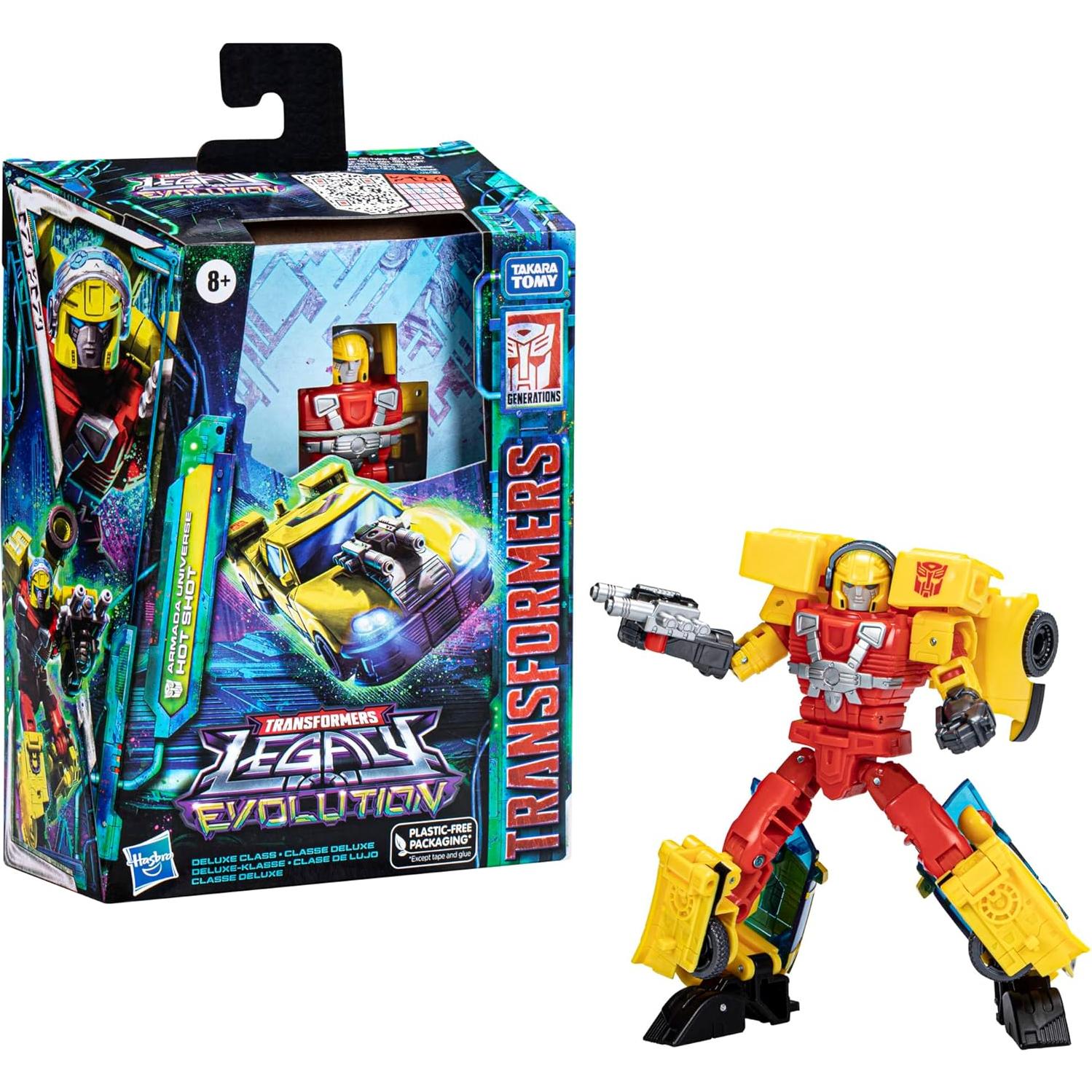 Figura de Acción Transformers Legacy Hot Shot 14 cm - Hasbro