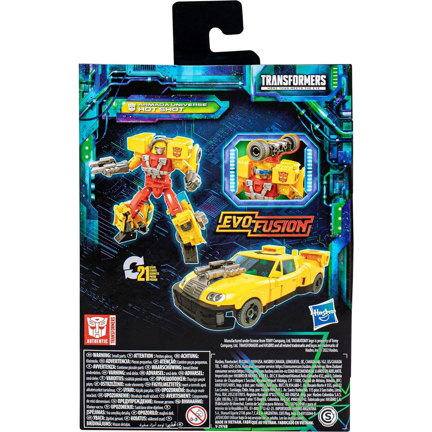 Figura de Acción Transformers Legacy Hot Shot 14 cm - Hasbro