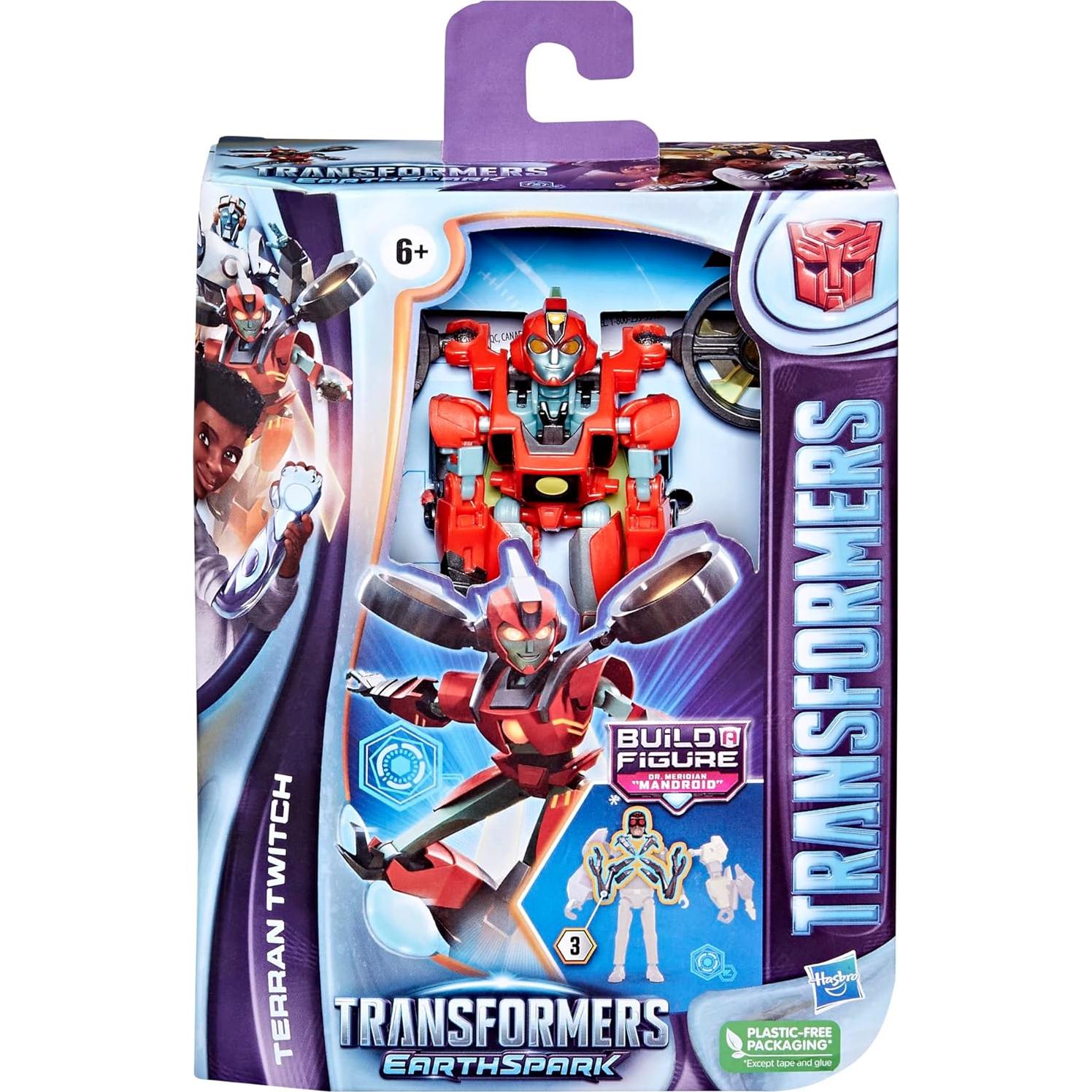 Figura de Acción Transformers Terran Twitch 12.7 cm Hasbro