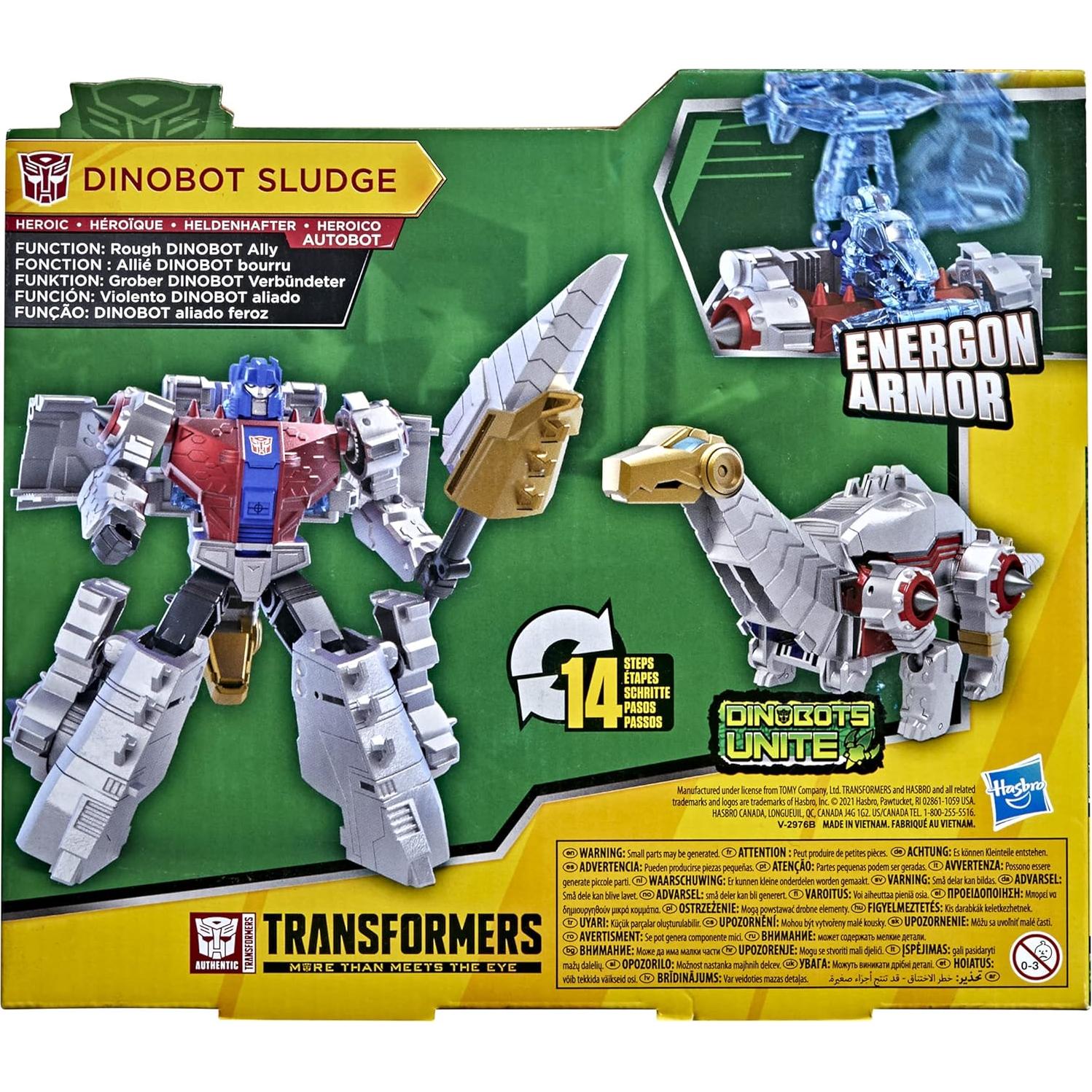 Transformers Juguete Dinobot Sludge Hasbro 17.14 cm Armadura Energon