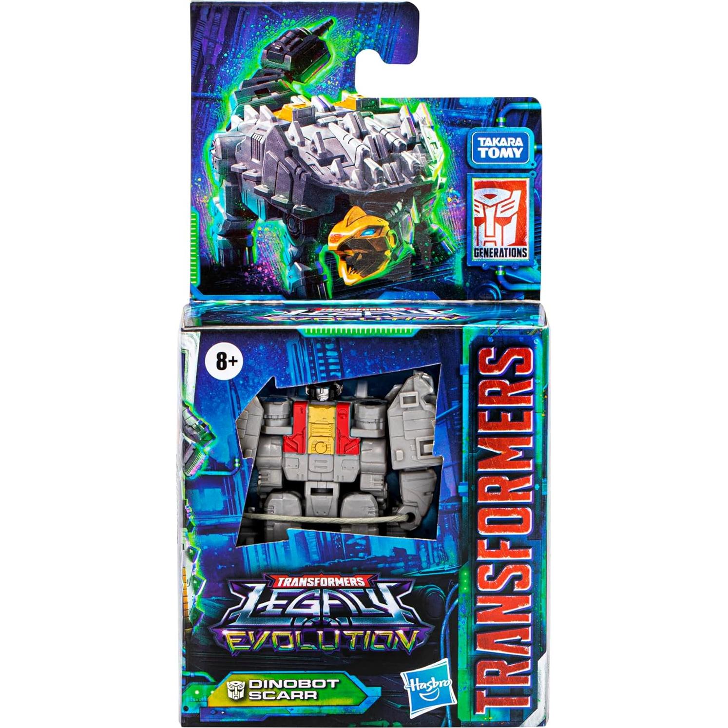 Transformers Legacy Evolution Dinobot Scarr 8.9 cm figura acción