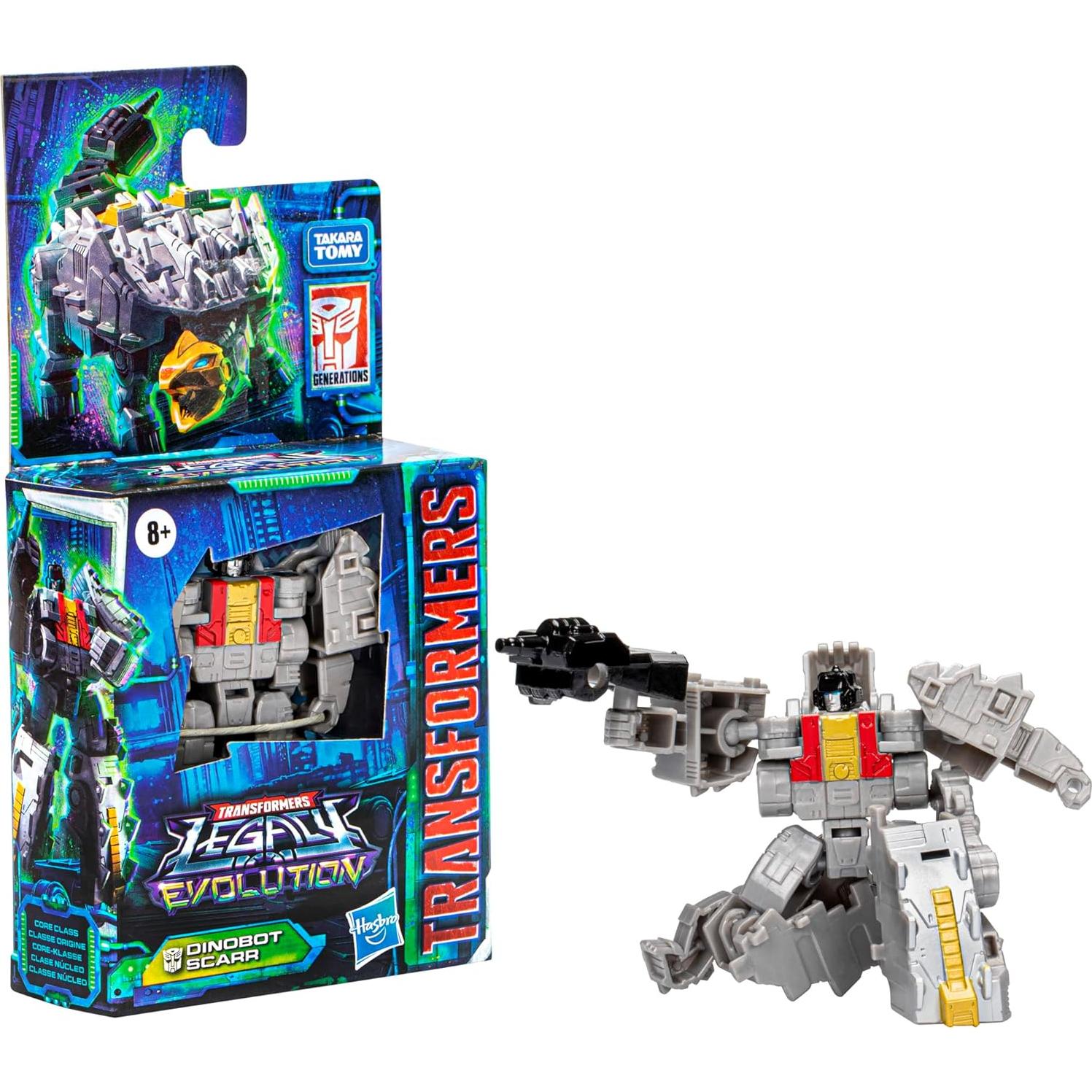 Transformers Legacy Evolution Dinobot Scarr 8.9 cm figura acción