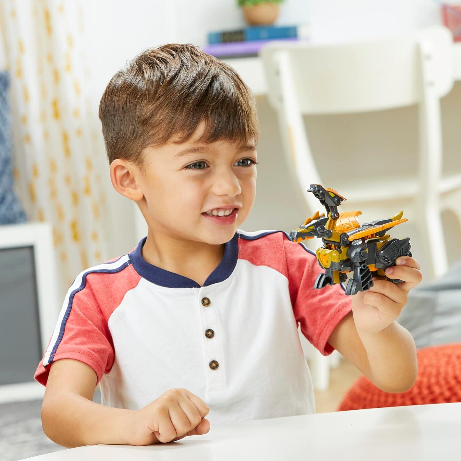 Figuras Transformers Rescue Bots Grimlock y Snarl 3-Pack 11.43 cm