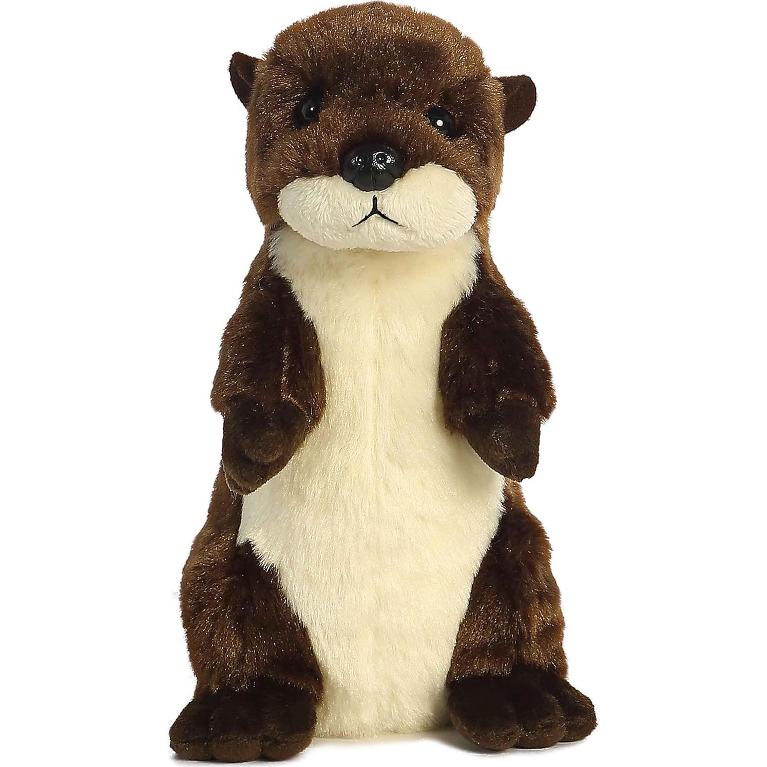 Peluche Nutria de Río Aurora Mini Flopsie 10 cm Marrón