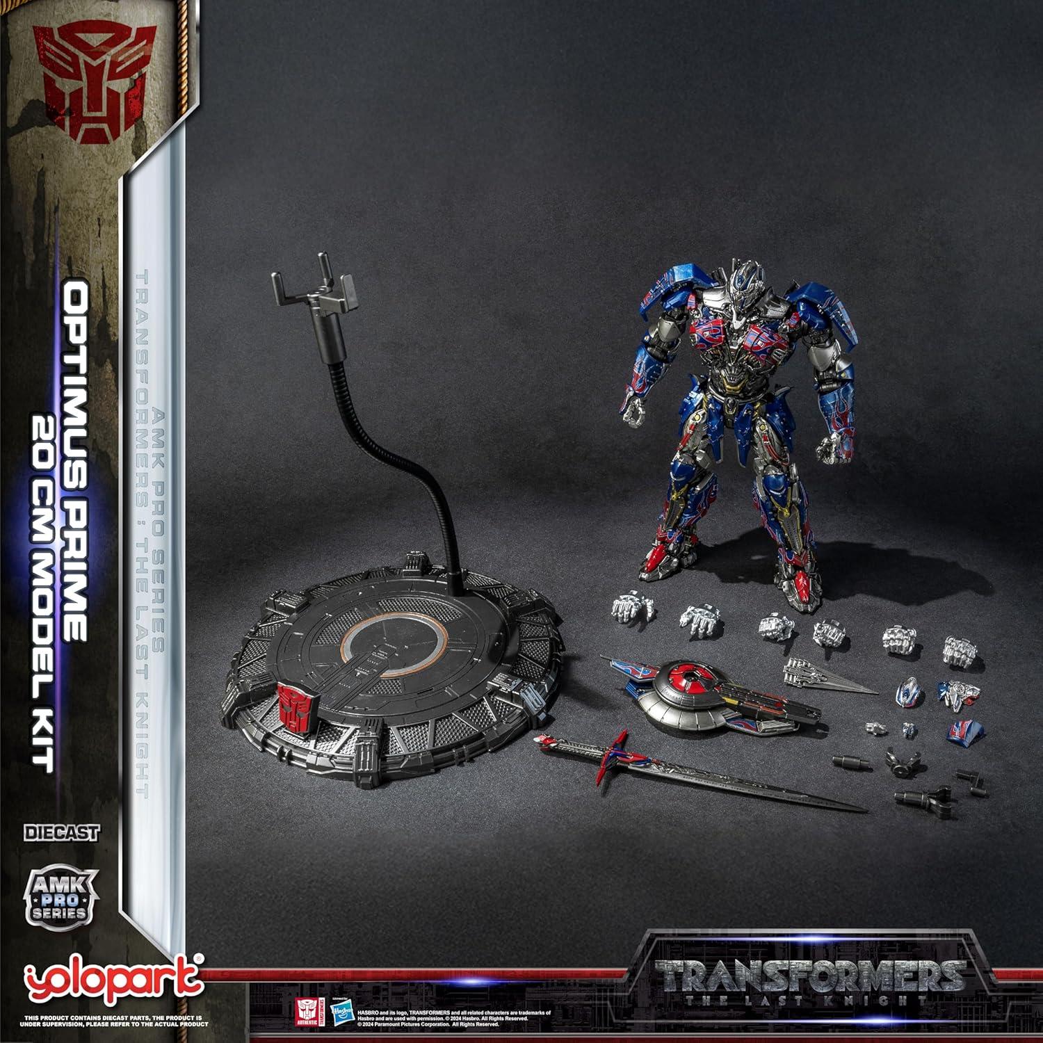 Figura de Acción Optimus Prime YOLOPARK 20 cm con Armas
