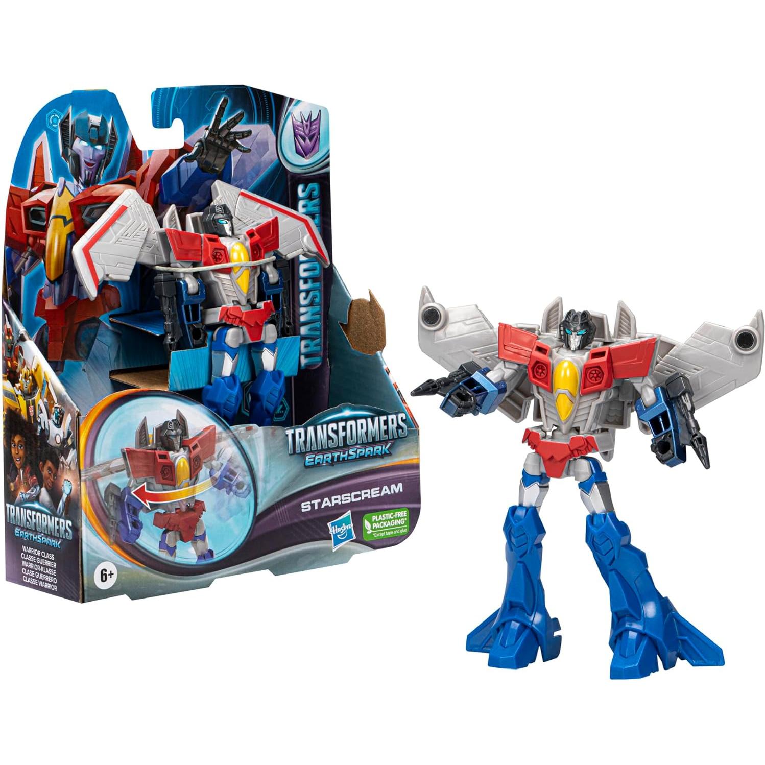 Figura de acción Starscream Transformers EarthSpark 5"