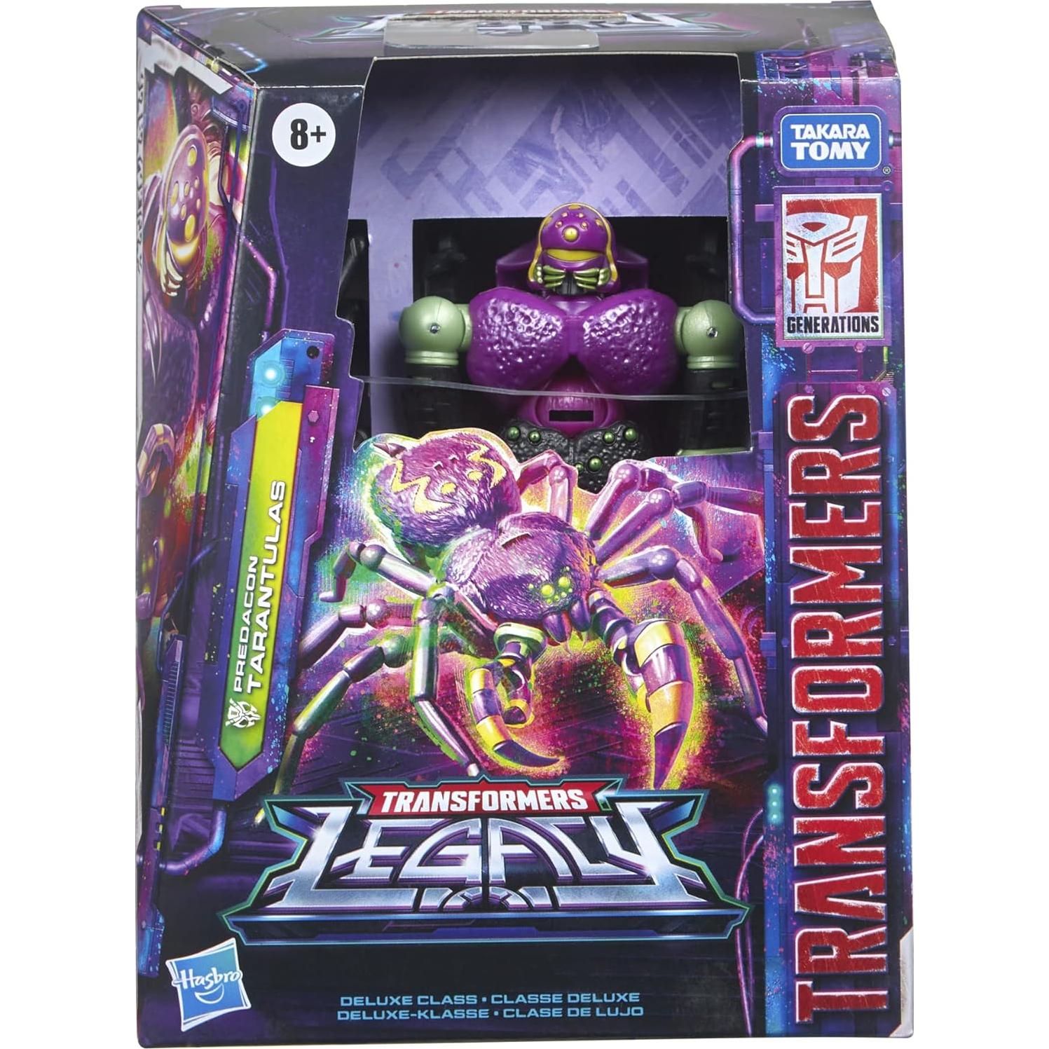 Transformers Legado Deluxe Predacon Tarantulas 14 cm - Hasbro