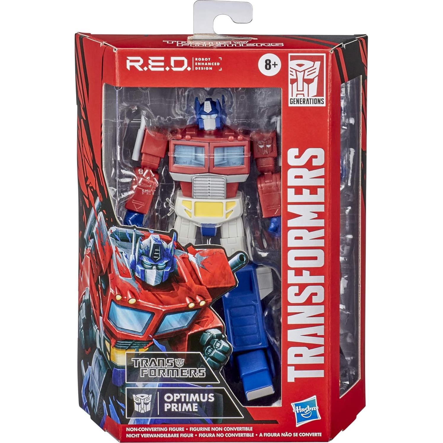 Figura Transformers R.E.D. Optimus Prime 15.24 cm Hasbro