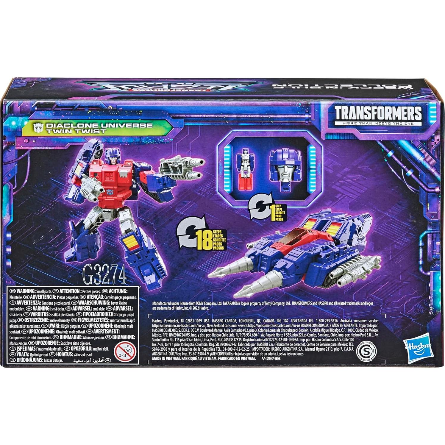 Transformers Wreckers Twin Twist Hasbro 14 cm, 2 blasters