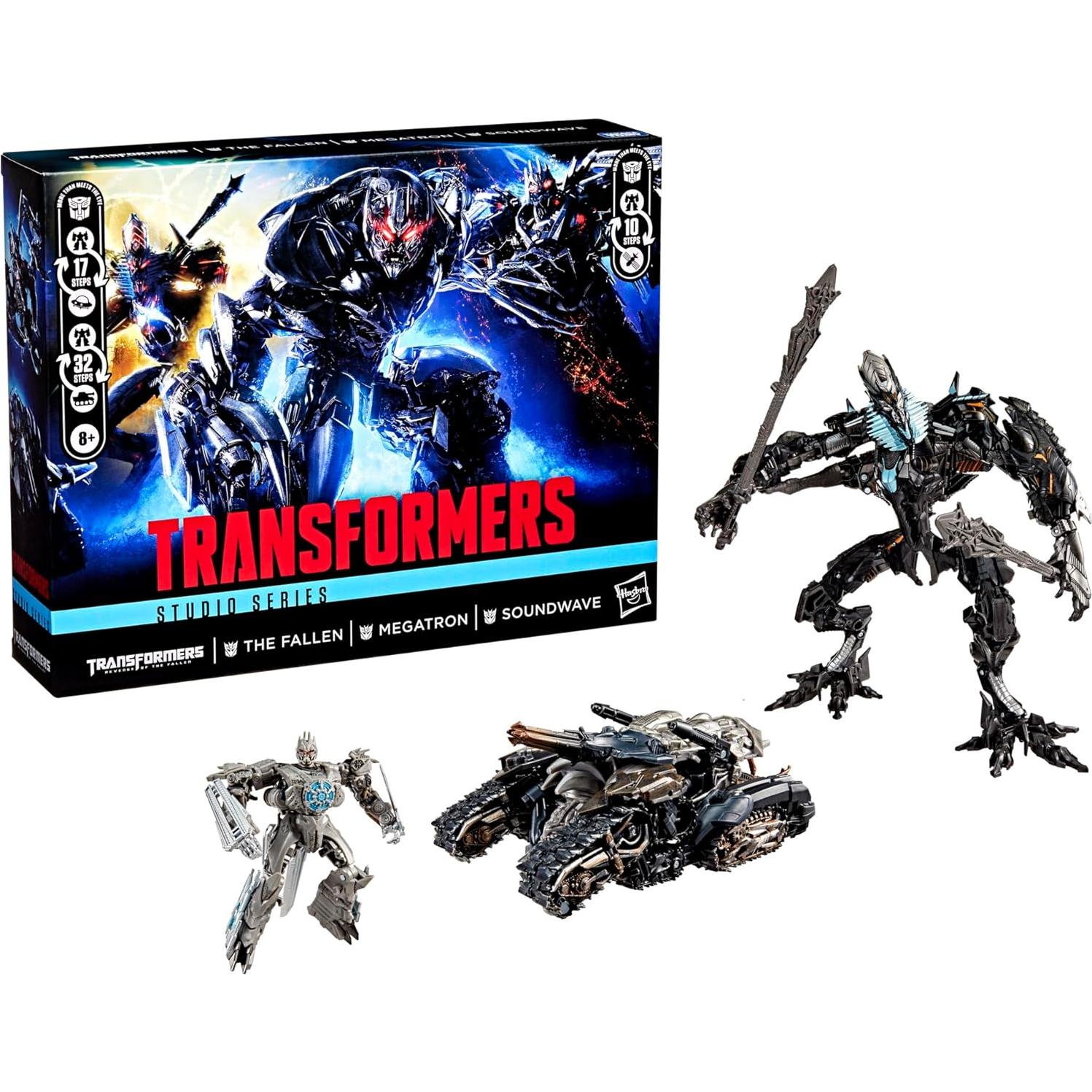 Transformers Studio Series 3-Pack Venganza de los Caídos - Hasbro