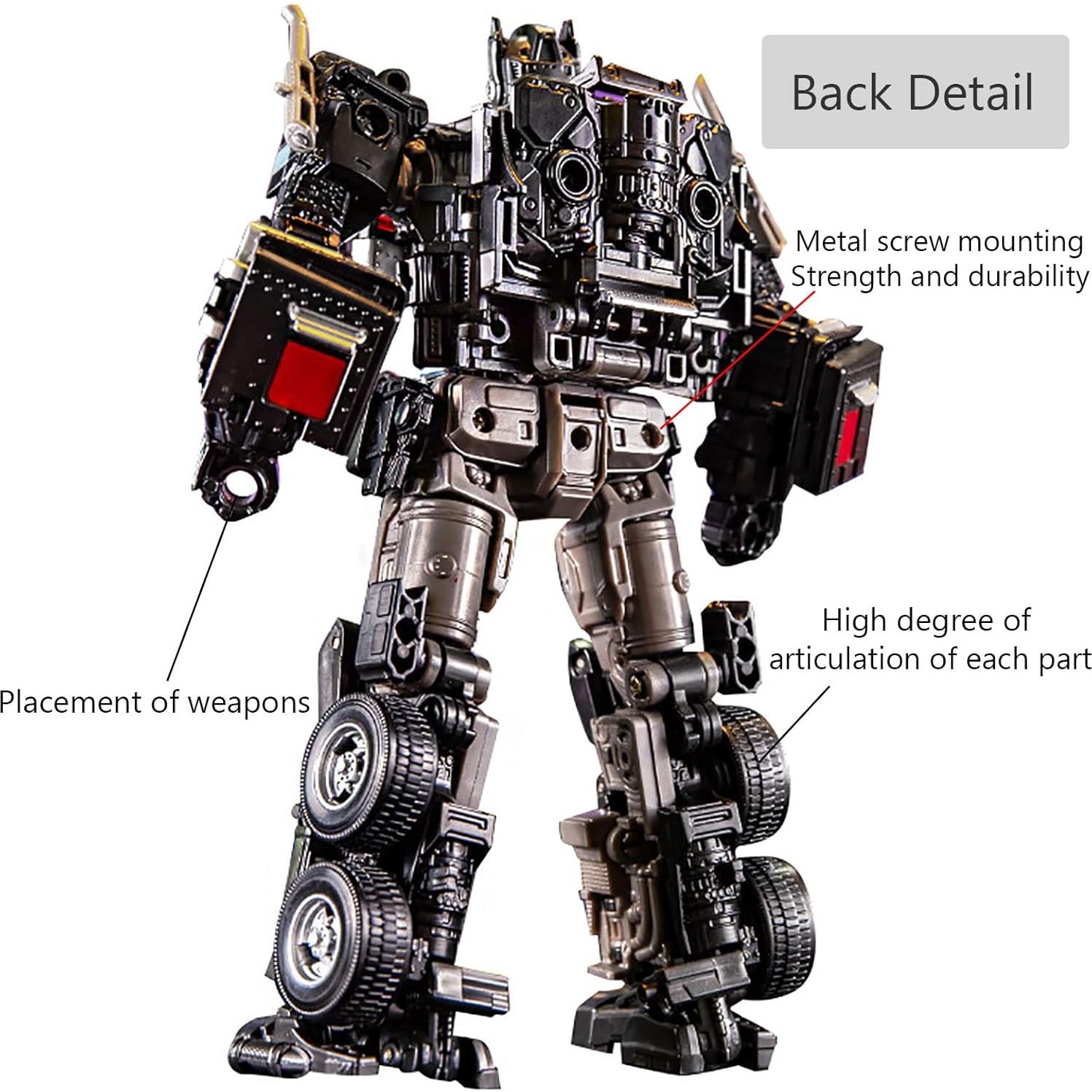 Robot Transformable QCKJ F-3 17.78 cm para Niños 6 Años+