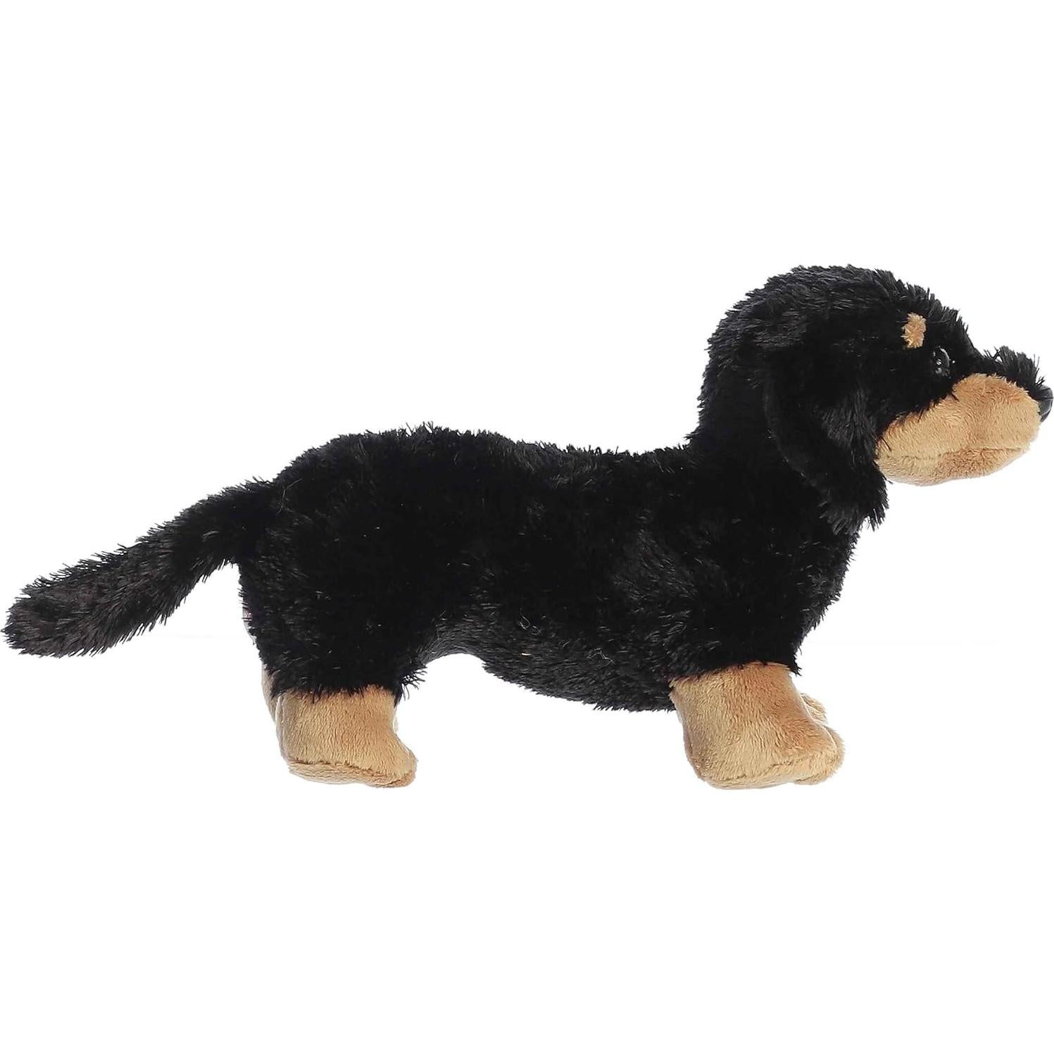 Peluche Dachshund Mini Flopsie Aurora Vienna 20 cm Negro