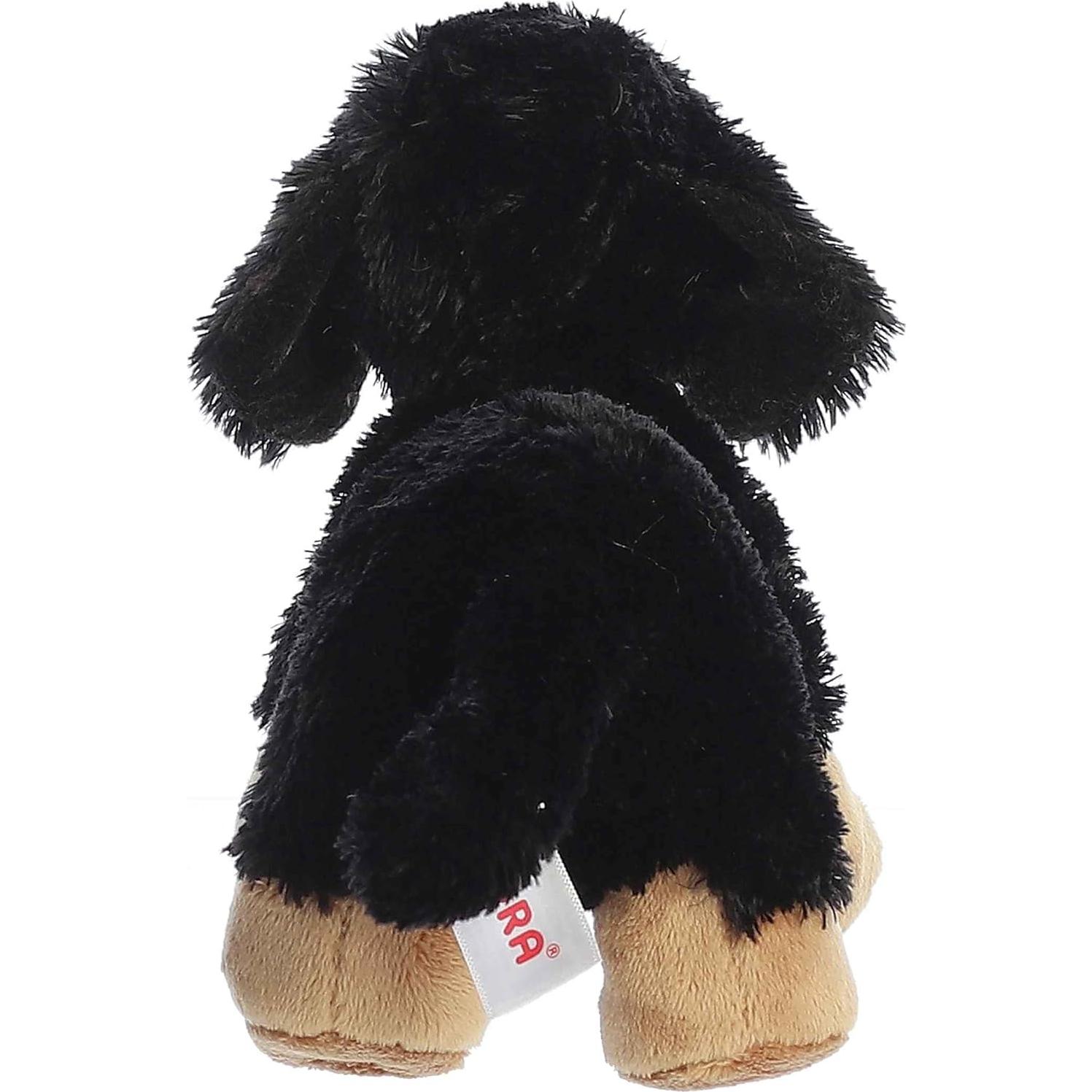 Peluche Dachshund Mini Flopsie Aurora Vienna 20 cm Negro