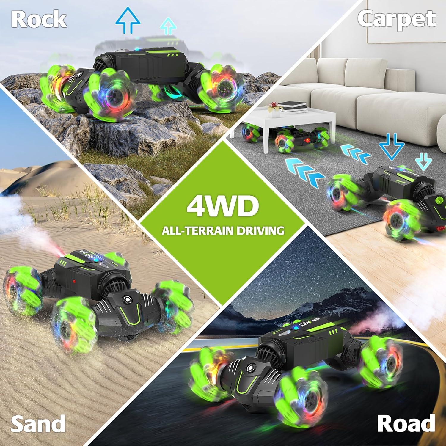 Coche RC Eulogia con Sensor de Gestos 4WD Todo Terreno