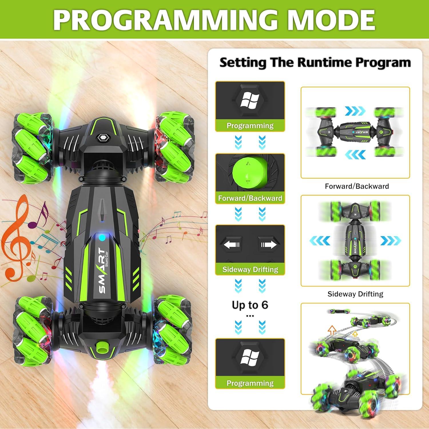 Coche RC Eulogia con Sensor de Gestos 4WD Todo Terreno