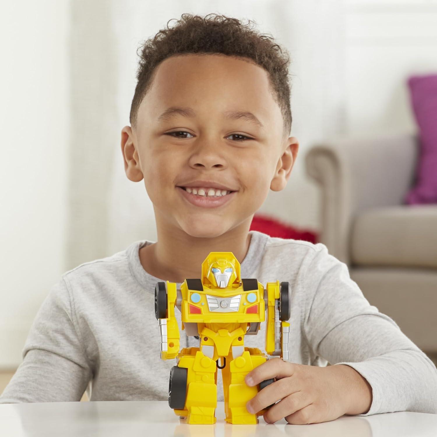 Juguete Robot Transformable Bumblebee Playskool 15 cm
