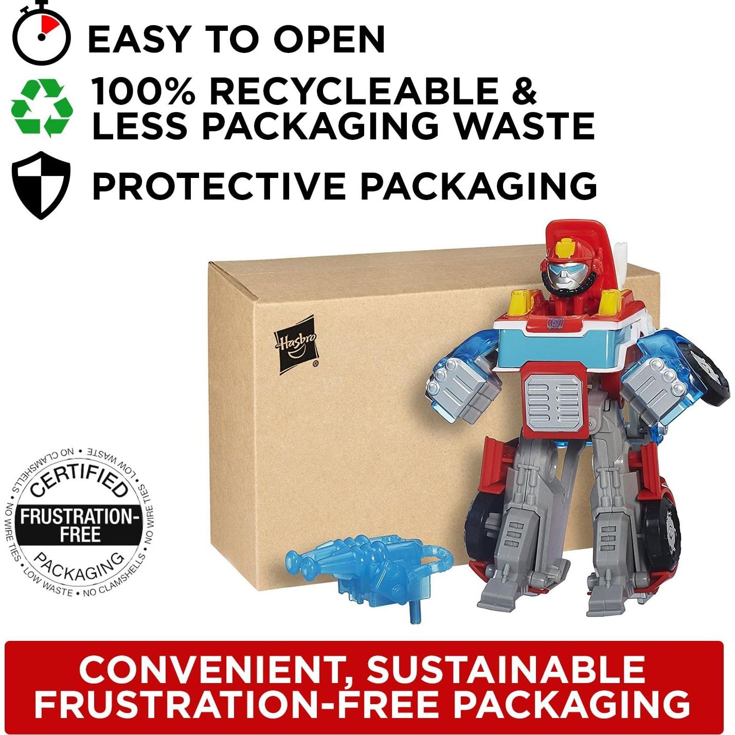 Transformers Rescue Bots Heatwave Juguete Robot 2 en 1