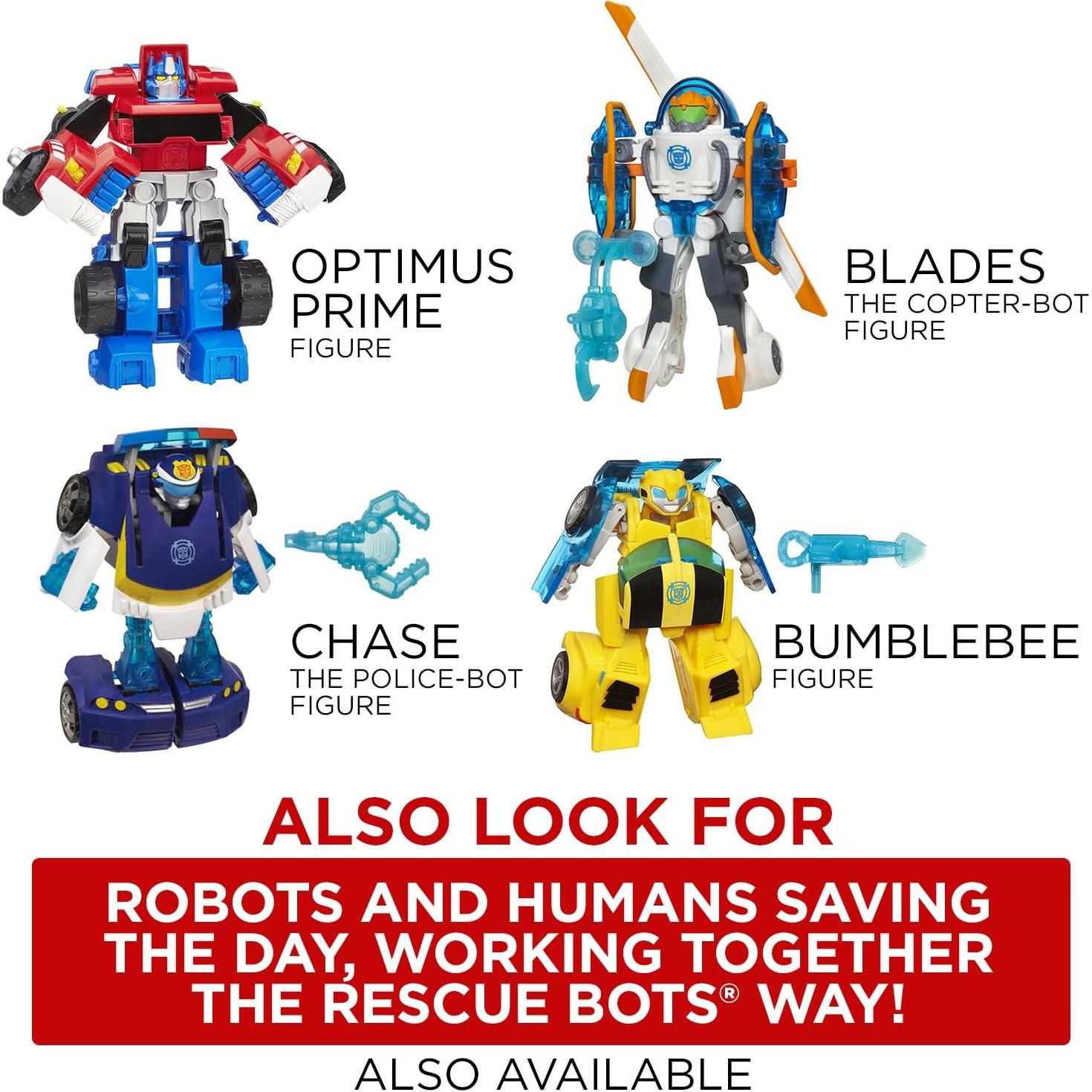 Transformers Rescue Bots Heatwave Juguete Robot 2 en 1