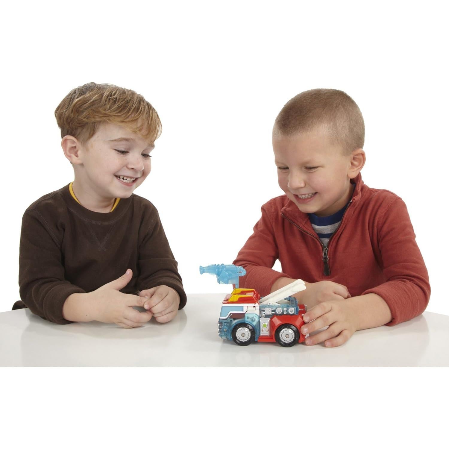 Transformers Rescue Bots Heatwave Juguete Robot 2 en 1