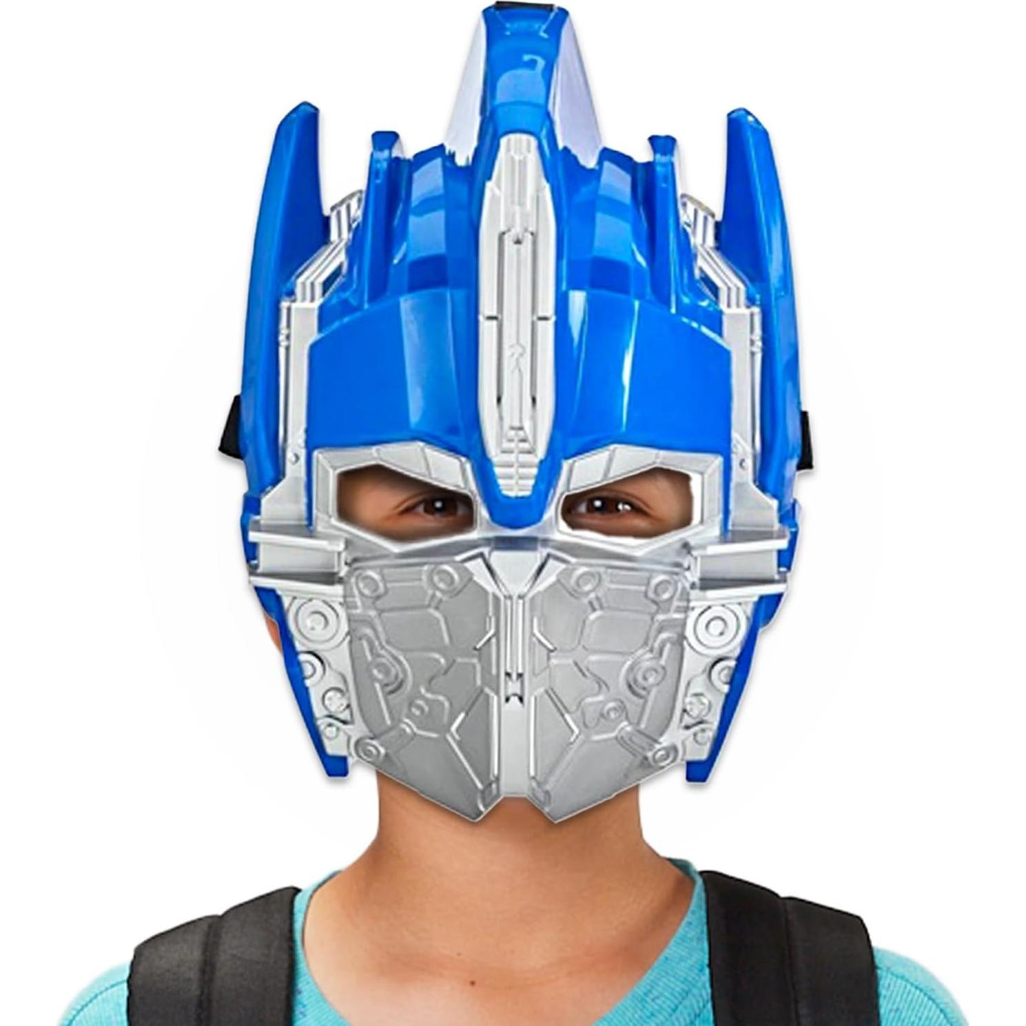 Set de 2 Máscaras de Transformers para Niños - Optimus Prime y Bumblebee