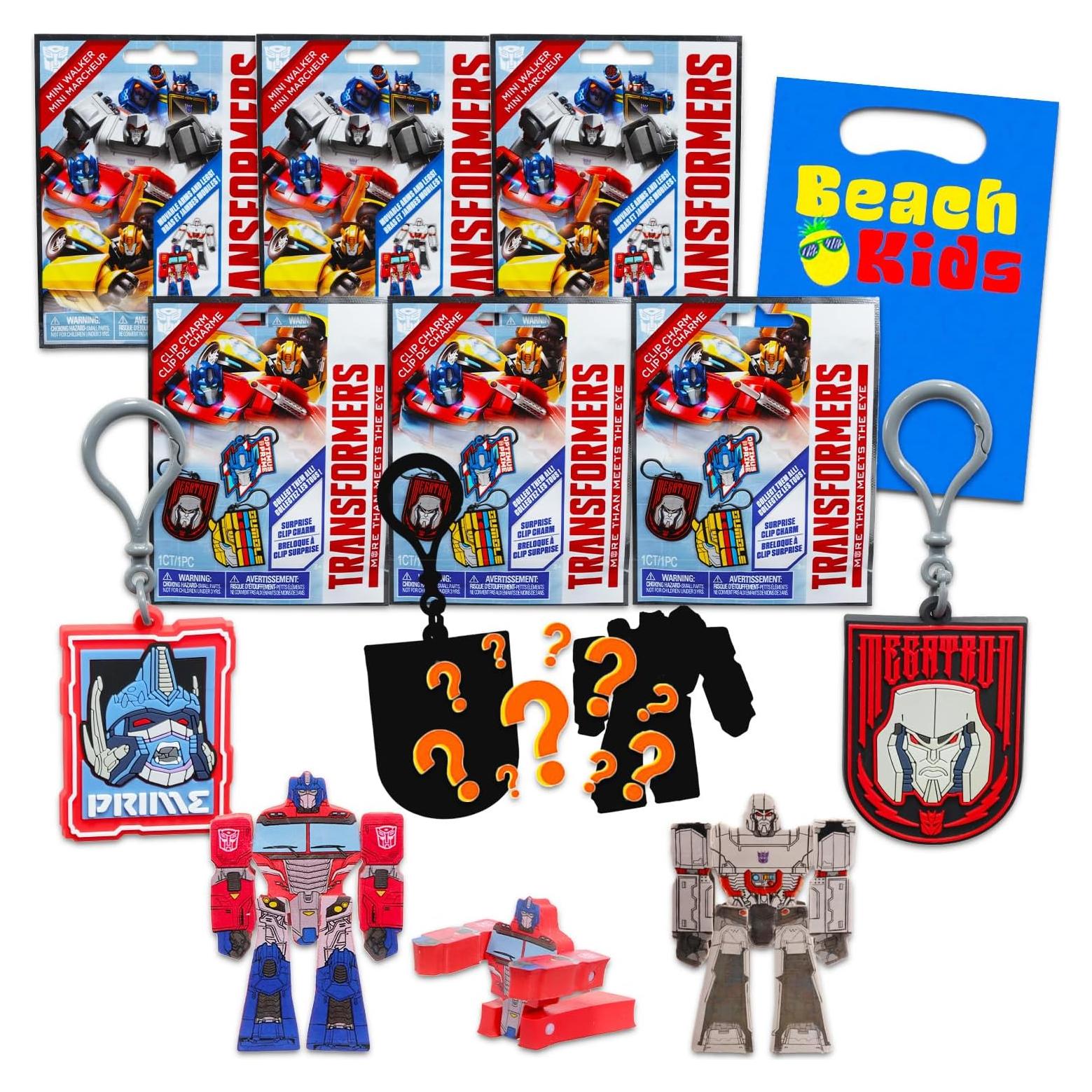Bolsa Sorpresa Transformers - Paquete de 6 Favoritos de Fiesta