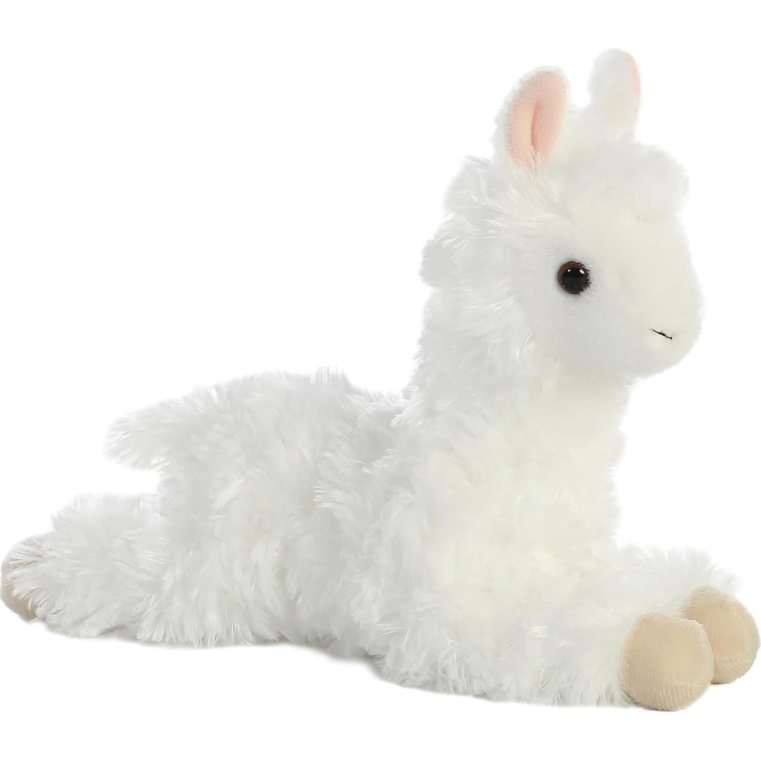 Peluche Alpaca Ansy Aurora Mini Flopsie 22 cm Blanco