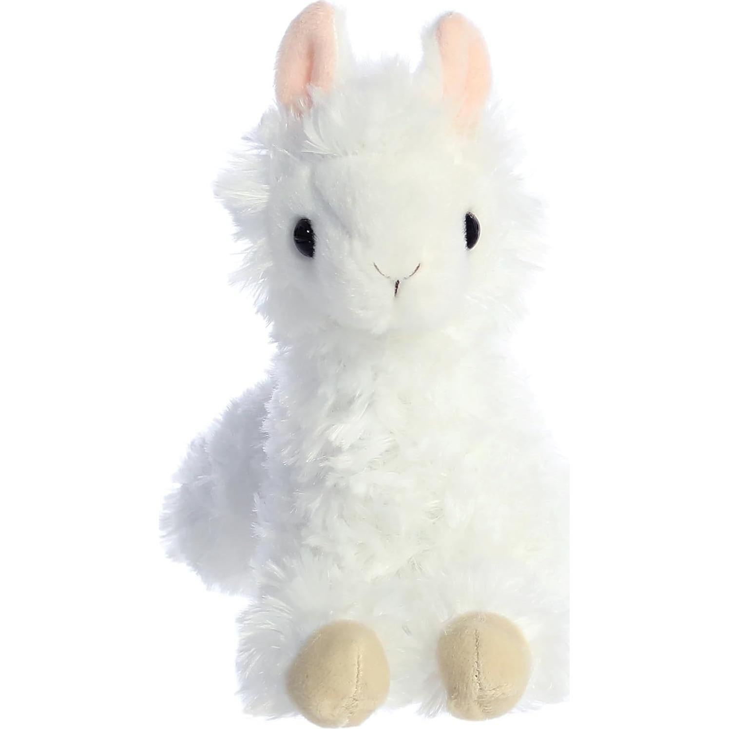 Peluche Alpaca Ansy Aurora Mini Flopsie 22 cm Blanco