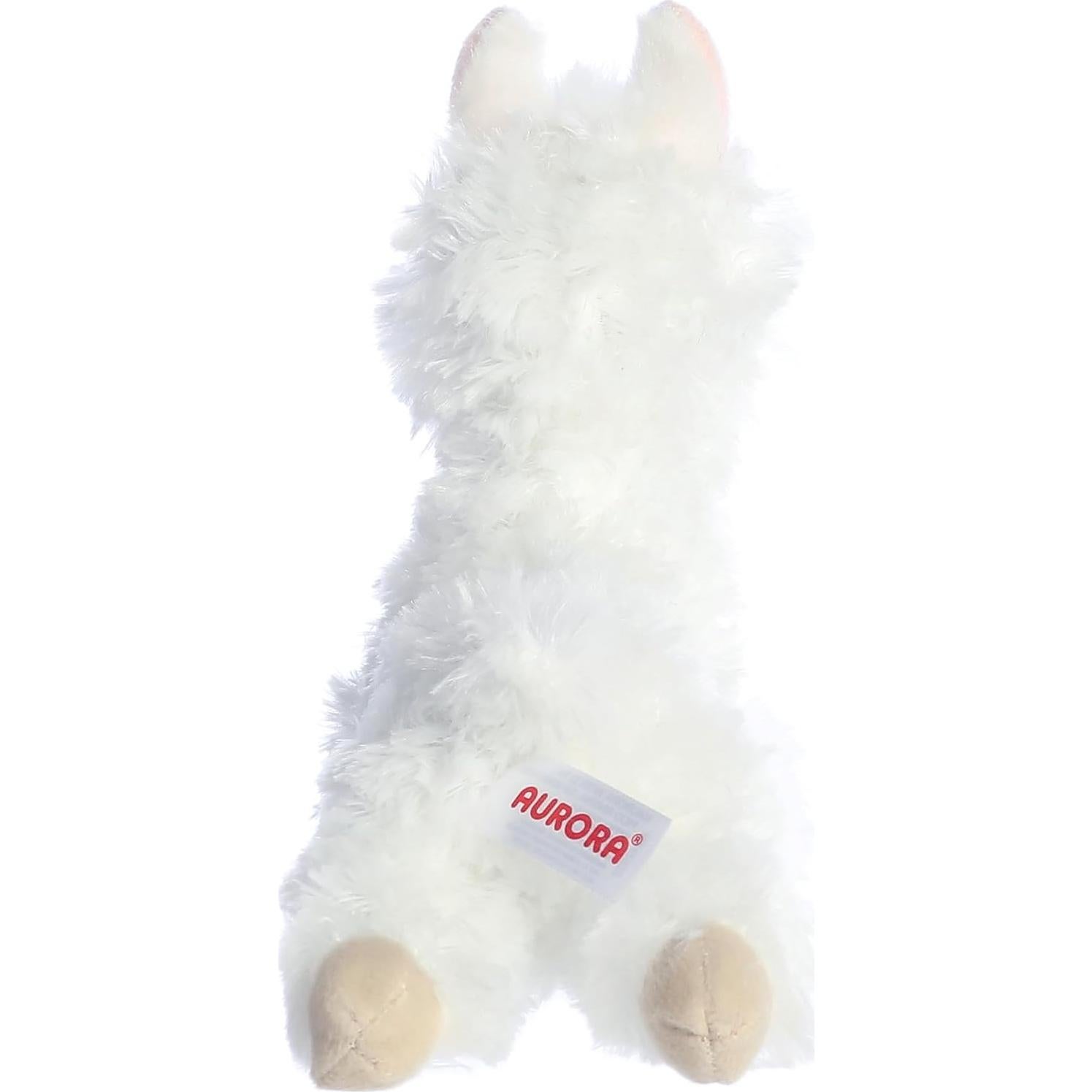Peluche Alpaca Ansy Aurora Mini Flopsie 22 cm Blanco