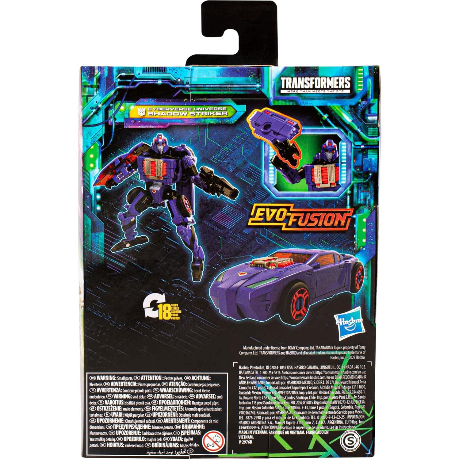 Figura de acción Transformers Legacy Shadow Striker 14 cm