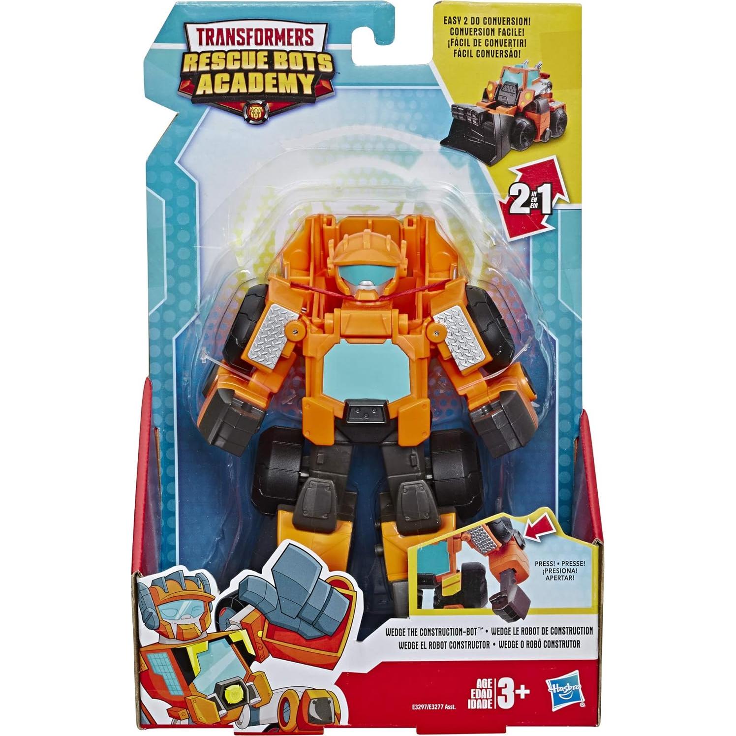 Transformers Wedge Robot Constructor 15 cm Juguete 2 en 1