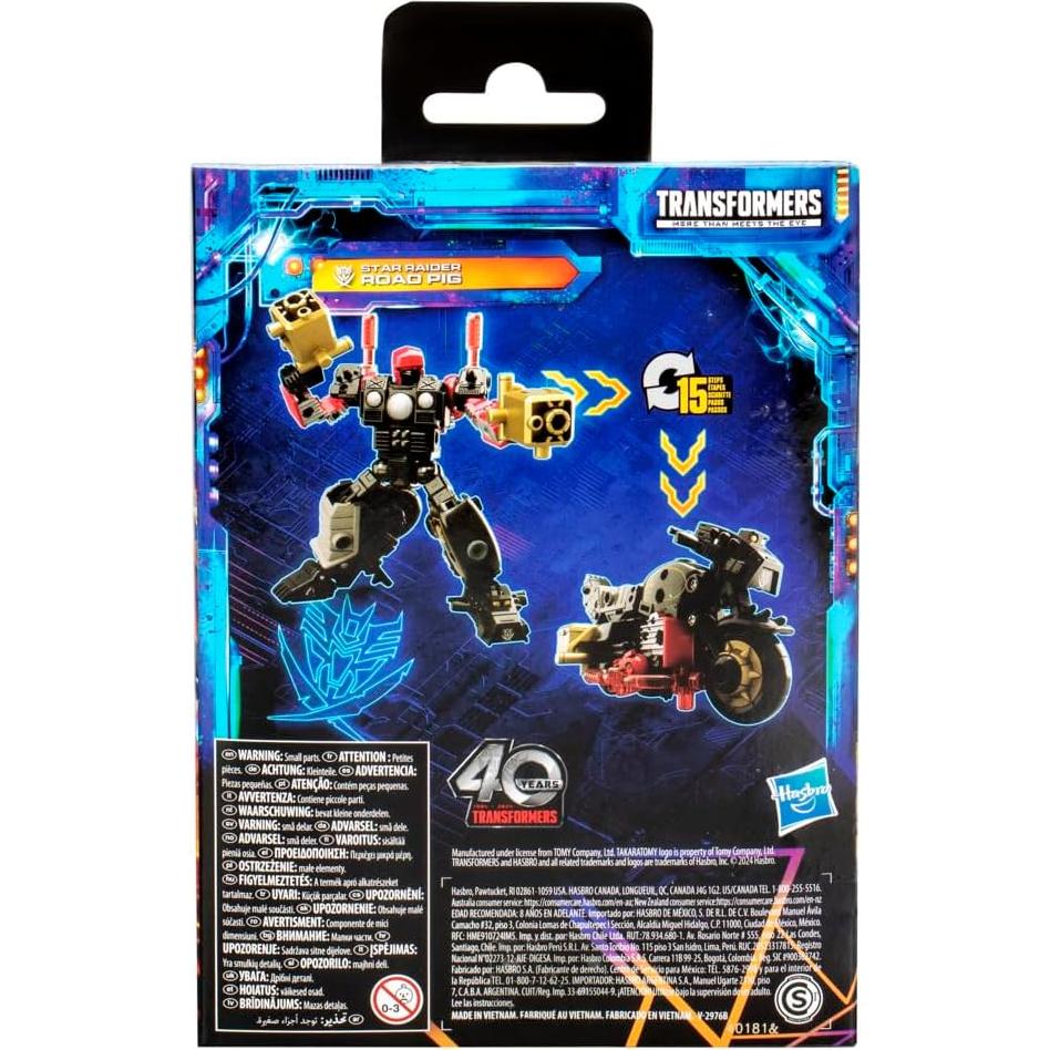 Figura de Acción Transformers Legacy Star Raider Road Pig 14 cm