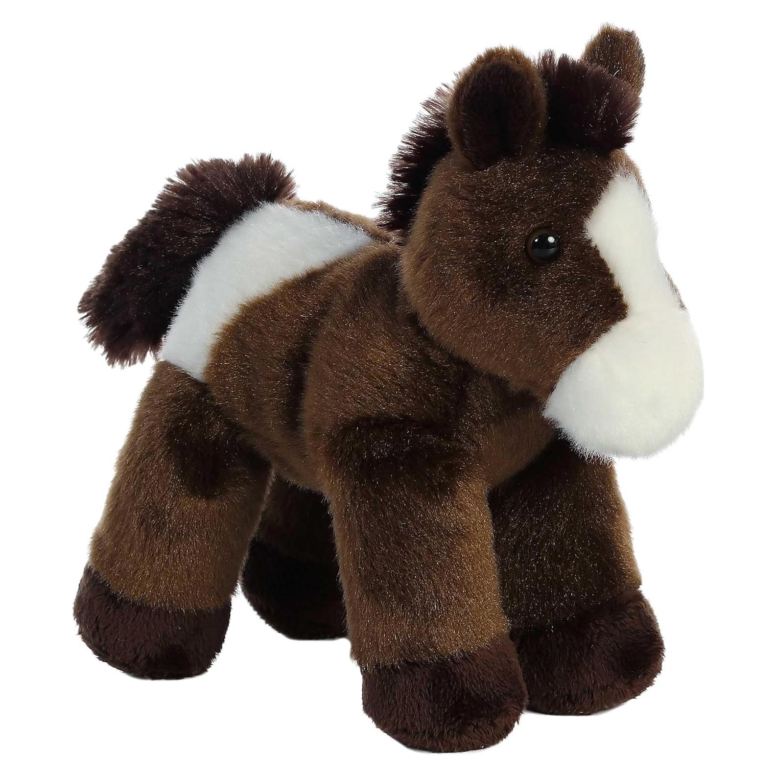 Peluche Mini Flopsie Aurora Paint Caballo 20 cm Marrón
