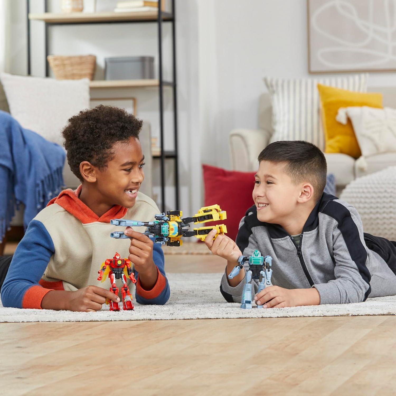 Transformers EarthSpark Bumblebee y Mo Malto Figuras de Acción