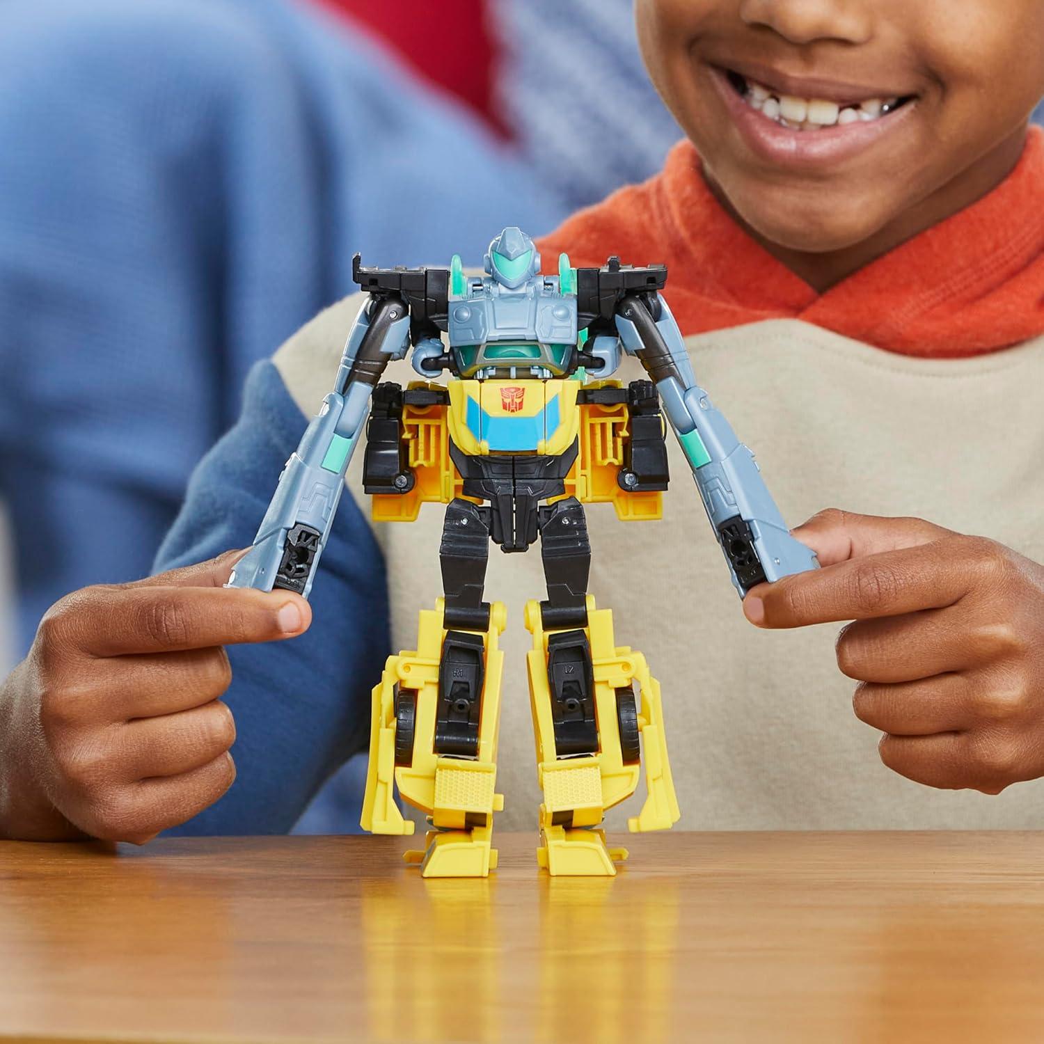 Transformers EarthSpark Bumblebee y Mo Malto Figuras de Acción