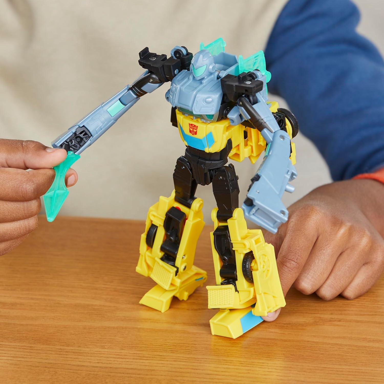 Transformers EarthSpark Bumblebee y Mo Malto Figuras de Acción