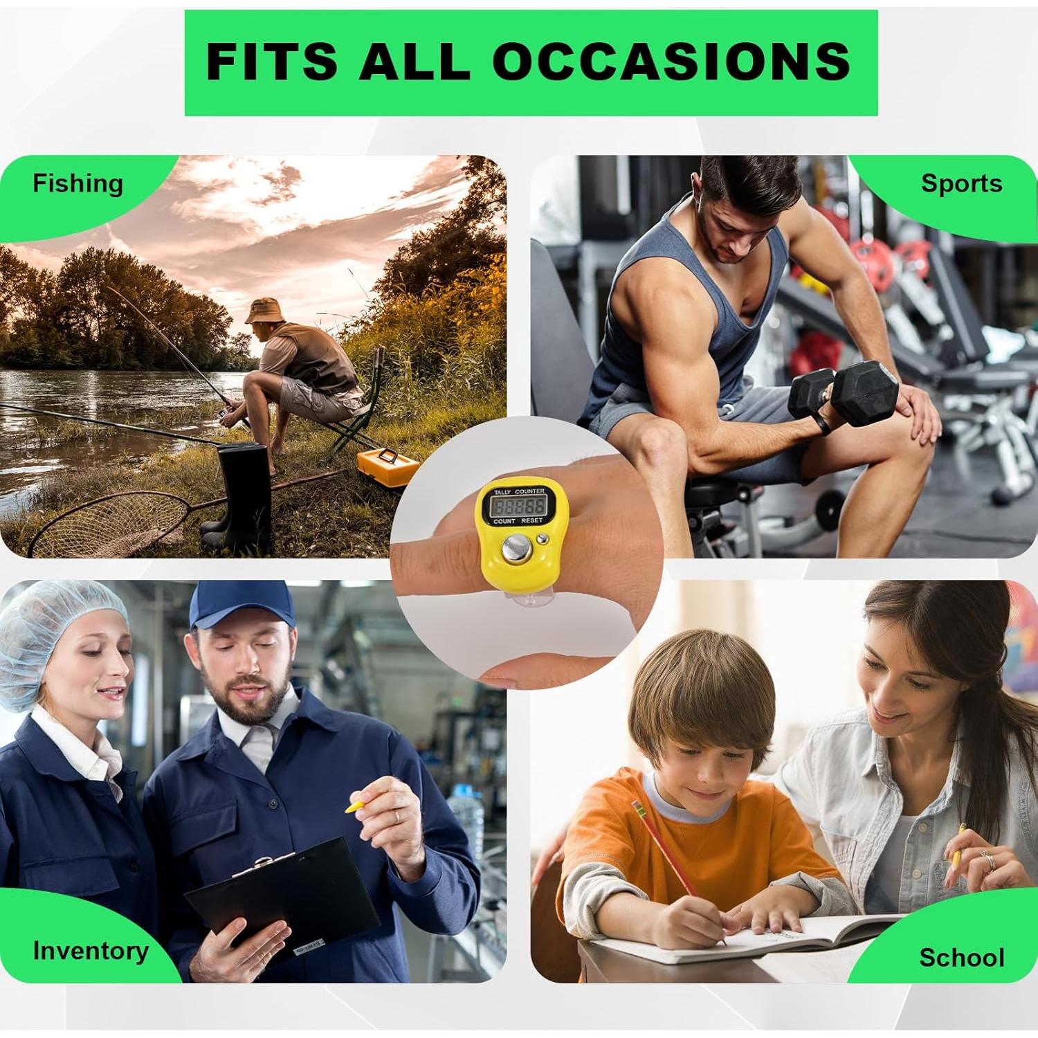 Contador de Dedos Electrónico TESEAS Z10T2 - 10 Piezas