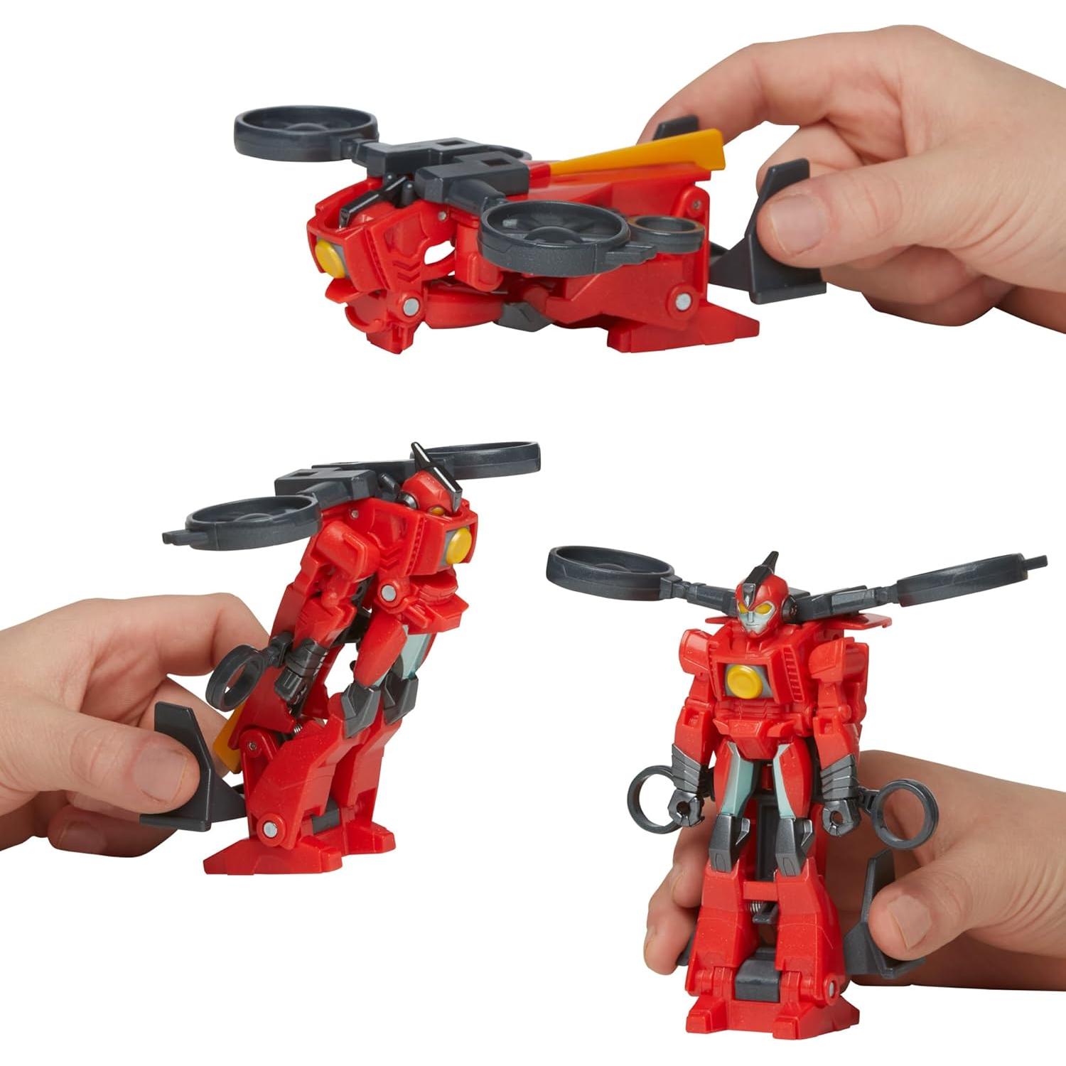 Transformers EarthSpark Terran Twitch figura de acción 10 cm
