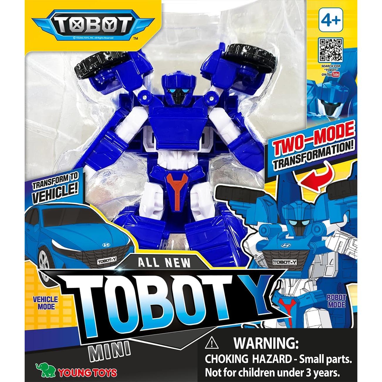 Tobot Transformable Mini Y YoungToys 12.7 cm Juguete Robot