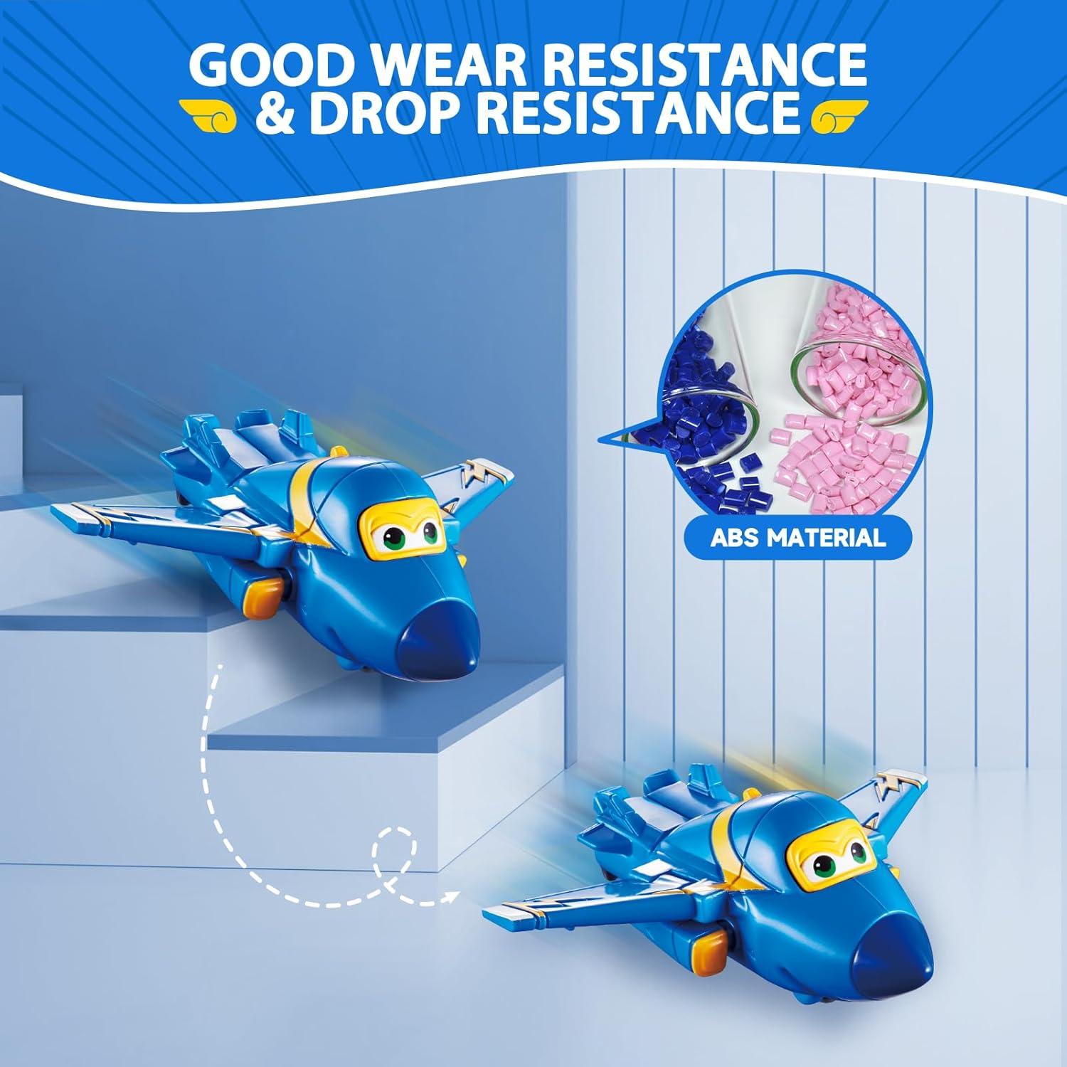 Super Wings Juguetes Transformadores 5" Auldey - 8 Figuras