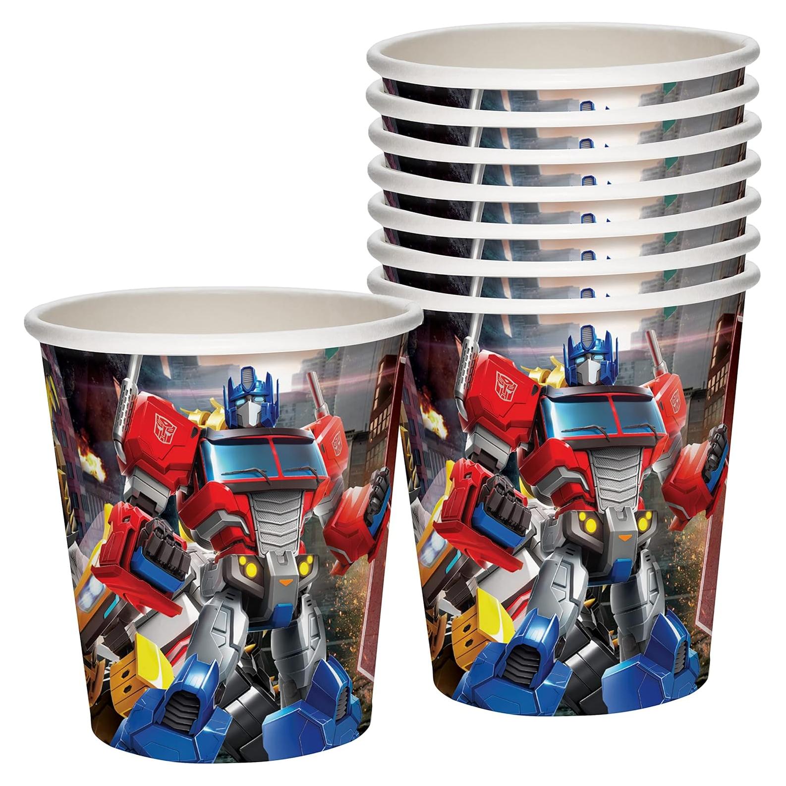 Tazas Transformers Tesoros Regalos 24ct 9oz Fiesta Cumpleaños
