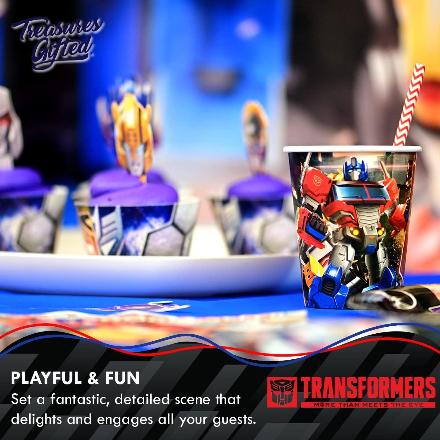 Tazas Transformers Tesoros Regalos 24ct 9oz Fiesta Cumpleaños