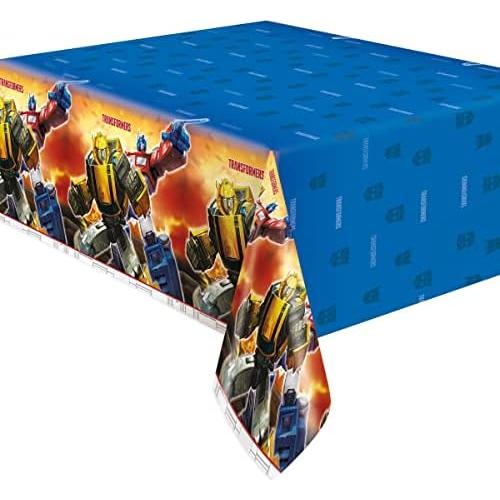 Suministros de Fiesta Transformers Único - 2 Manteles Plástico 137x213cm