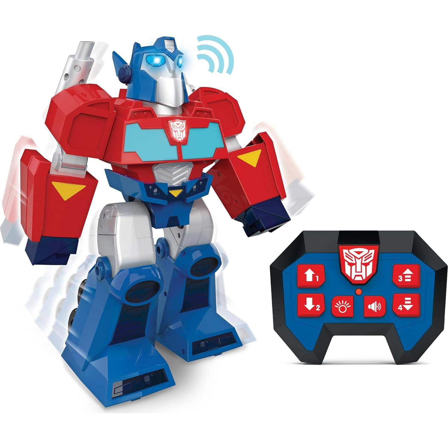 Robot Transformador Optimus Prime RC Jam'n 30.48 cm Luces y Sonidos