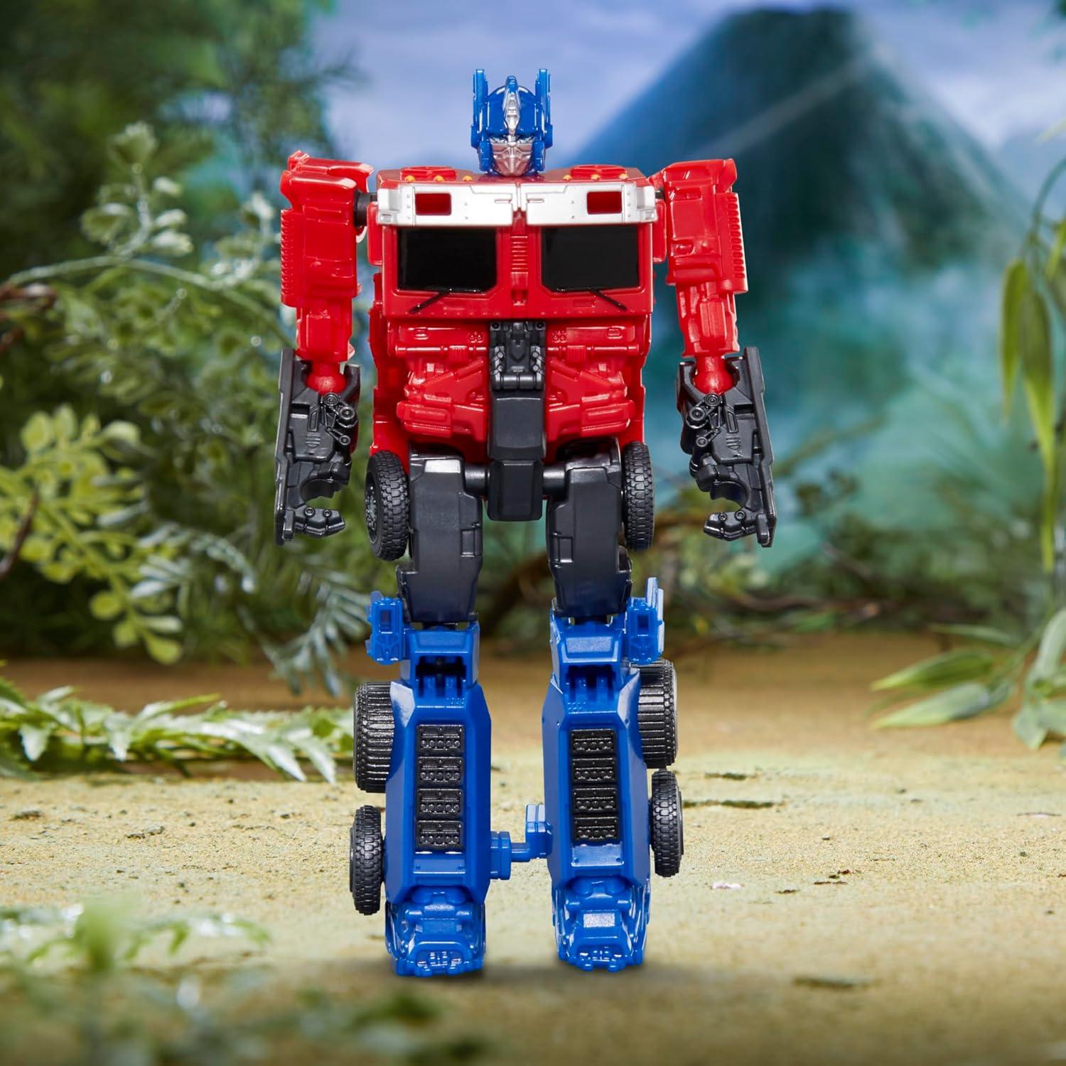 Transformers Alianza Bestia Optimus Prime y Lionblade 2-Pack