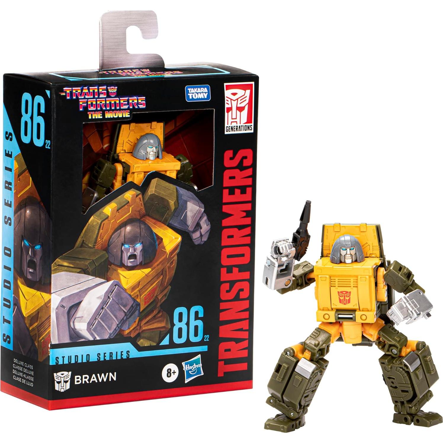 Figura de Acción Transformers Brawn 11.43 cm Hasbro Deluxe