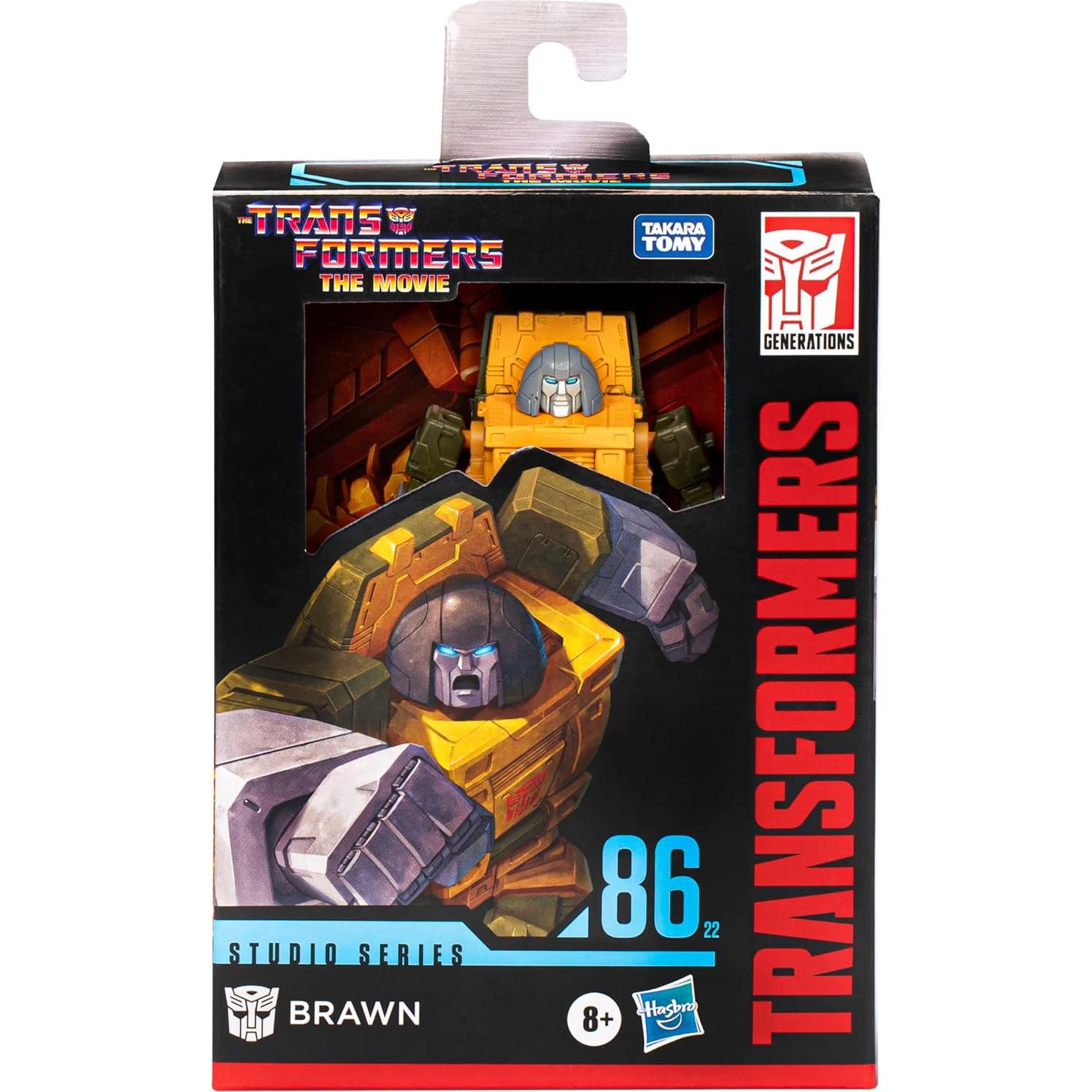 Figura de Acción Transformers Brawn 11.43 cm Hasbro Deluxe