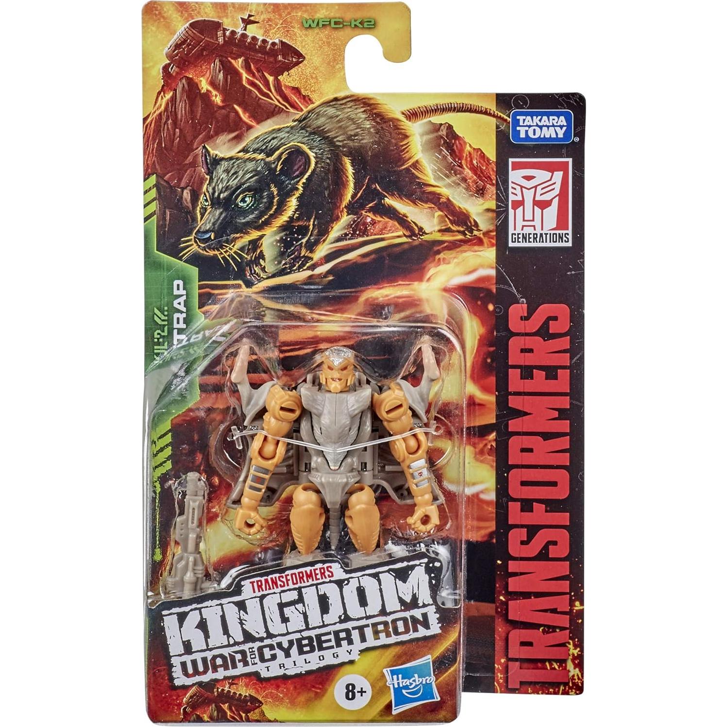 Transformers Rattrap Figura de Acción Hasbro 8.9 cm Clase Núcleo