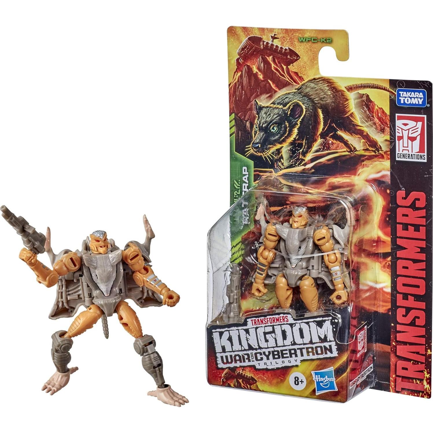 Transformers Rattrap Figura de Acción Hasbro 8.9 cm Clase Núcleo