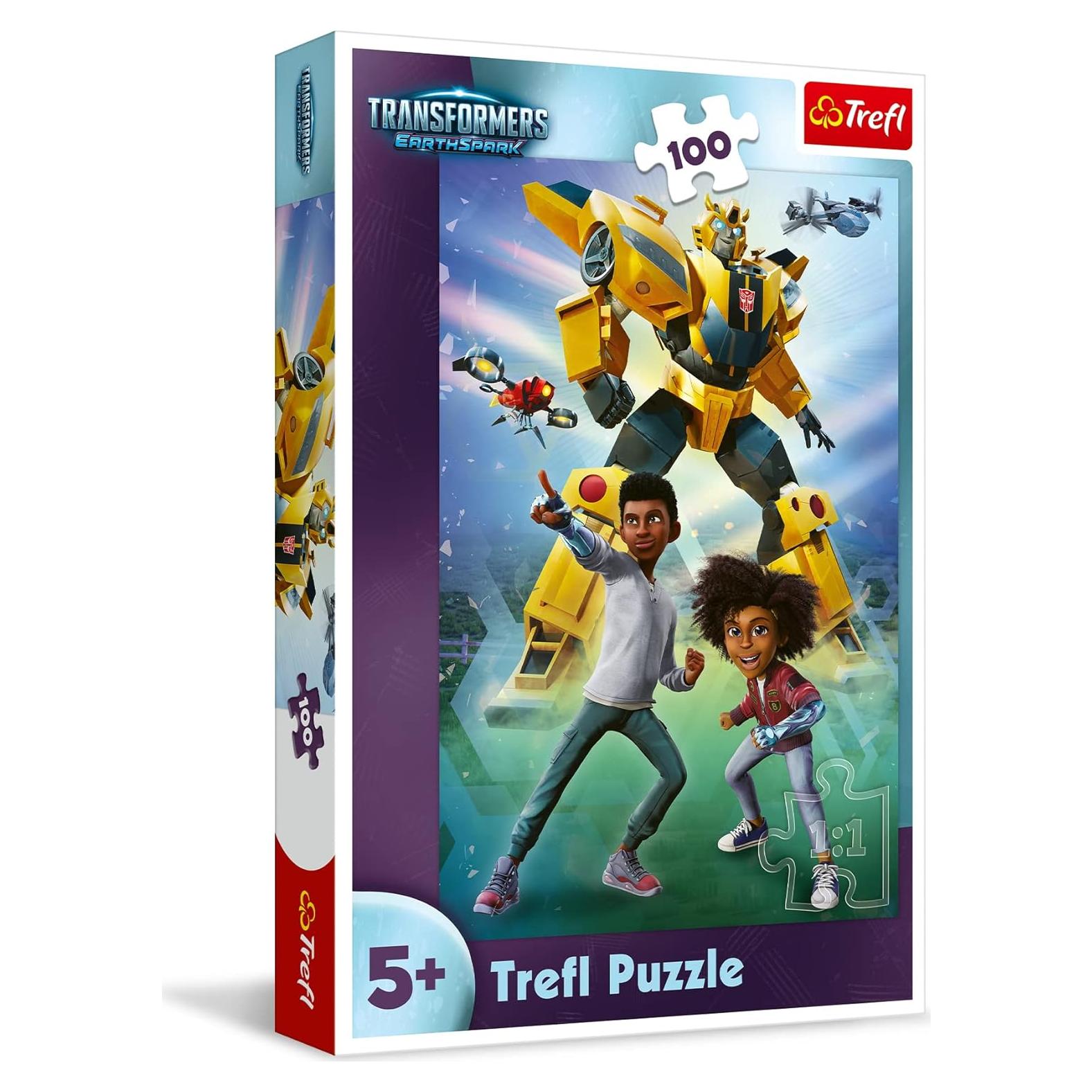 Rompecabezas Trefl Transformers 100 Piezas 40.96x27.51 cm